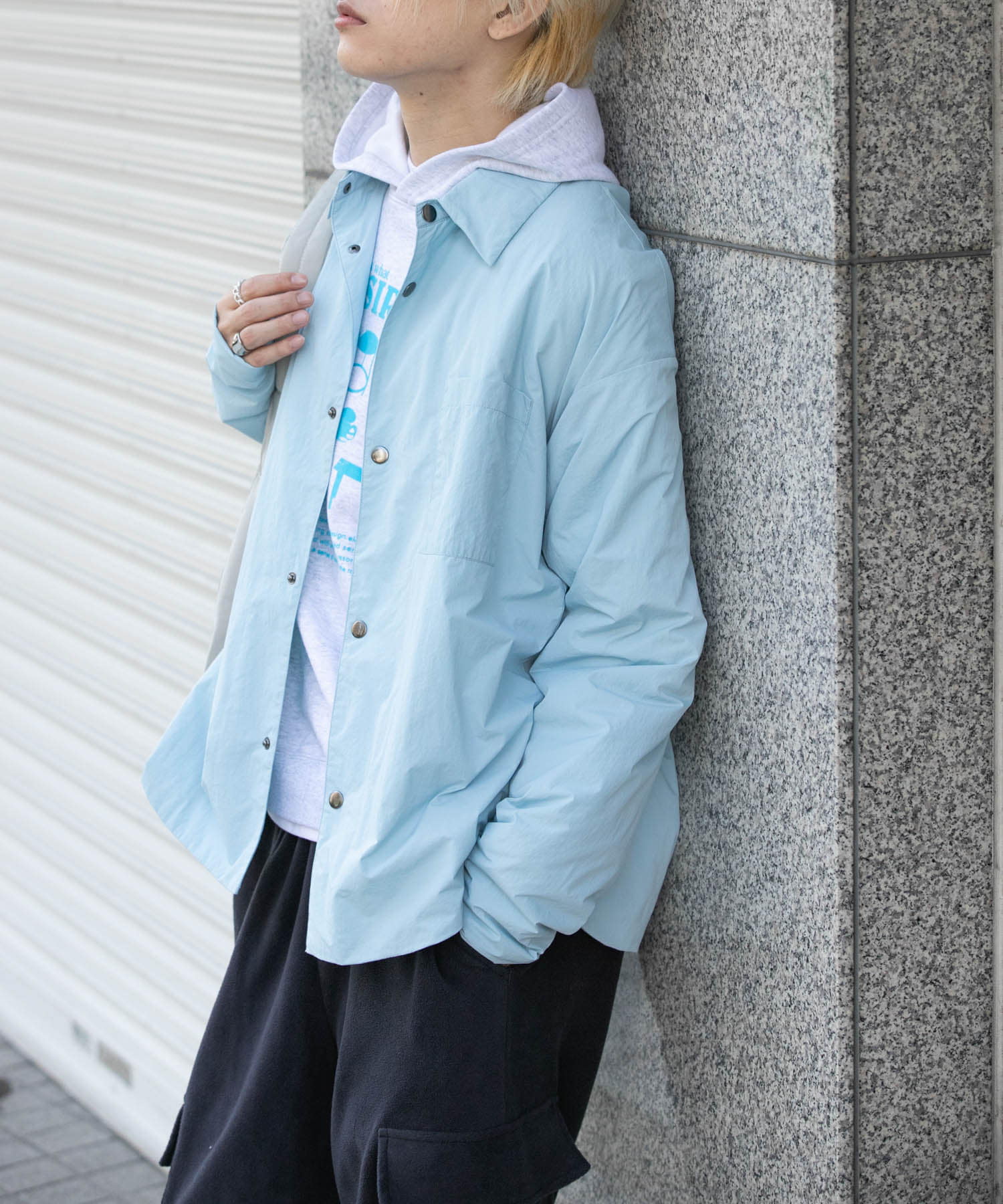 身長：176cm サイズ：L