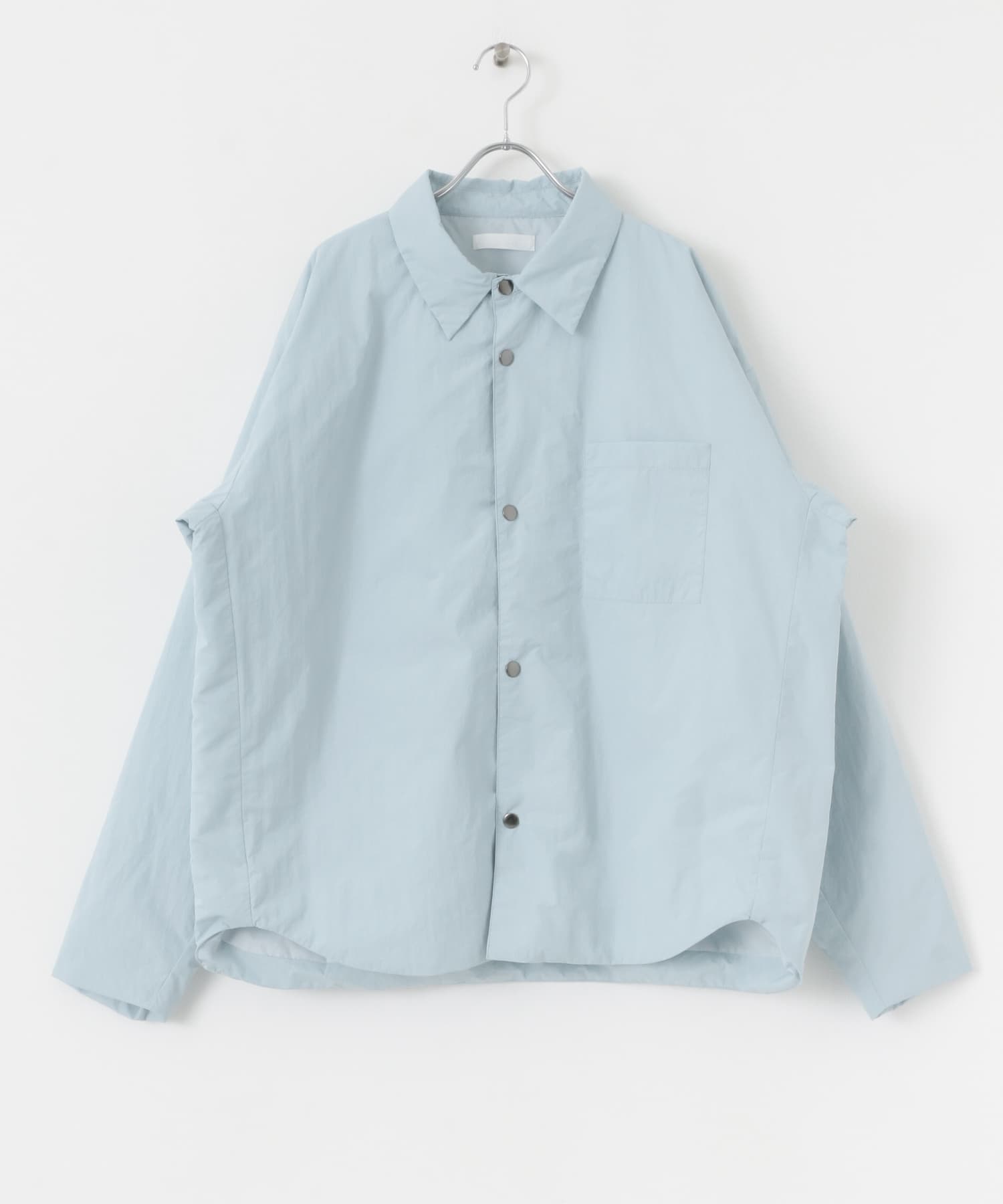 パデッドルーズシャツ L.BLUE M