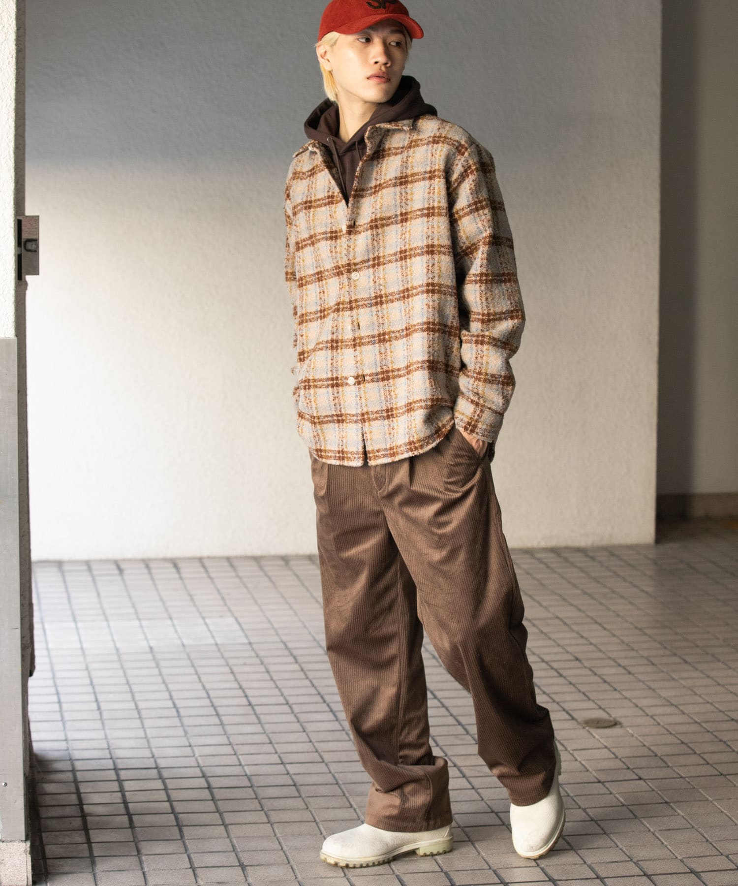 身長：176cm サイズ：L