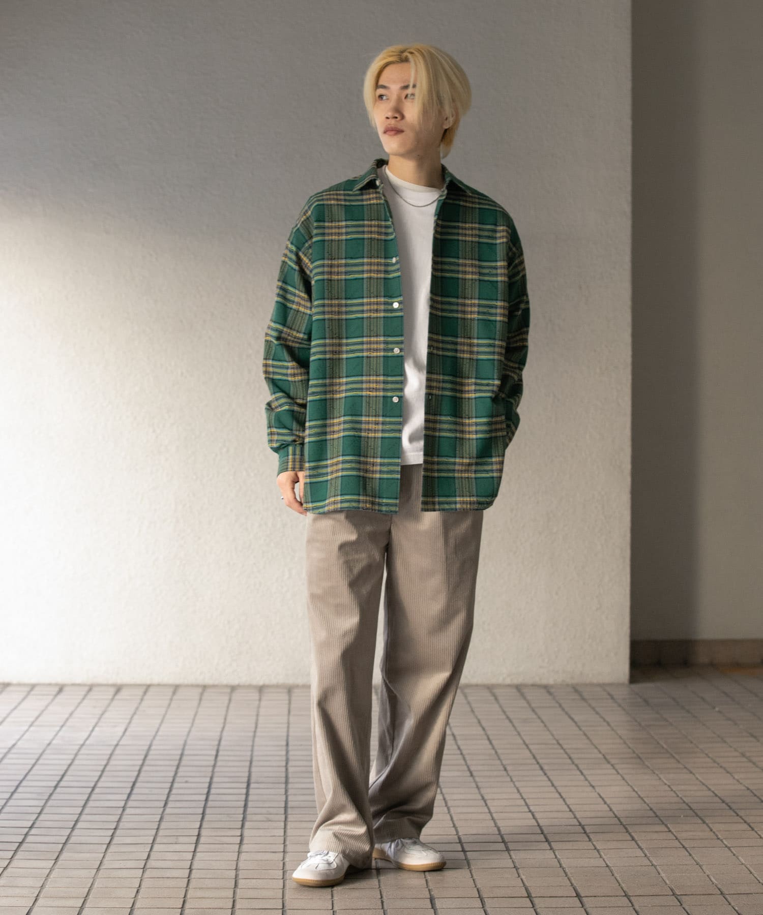 身長：176cm サイズ：L