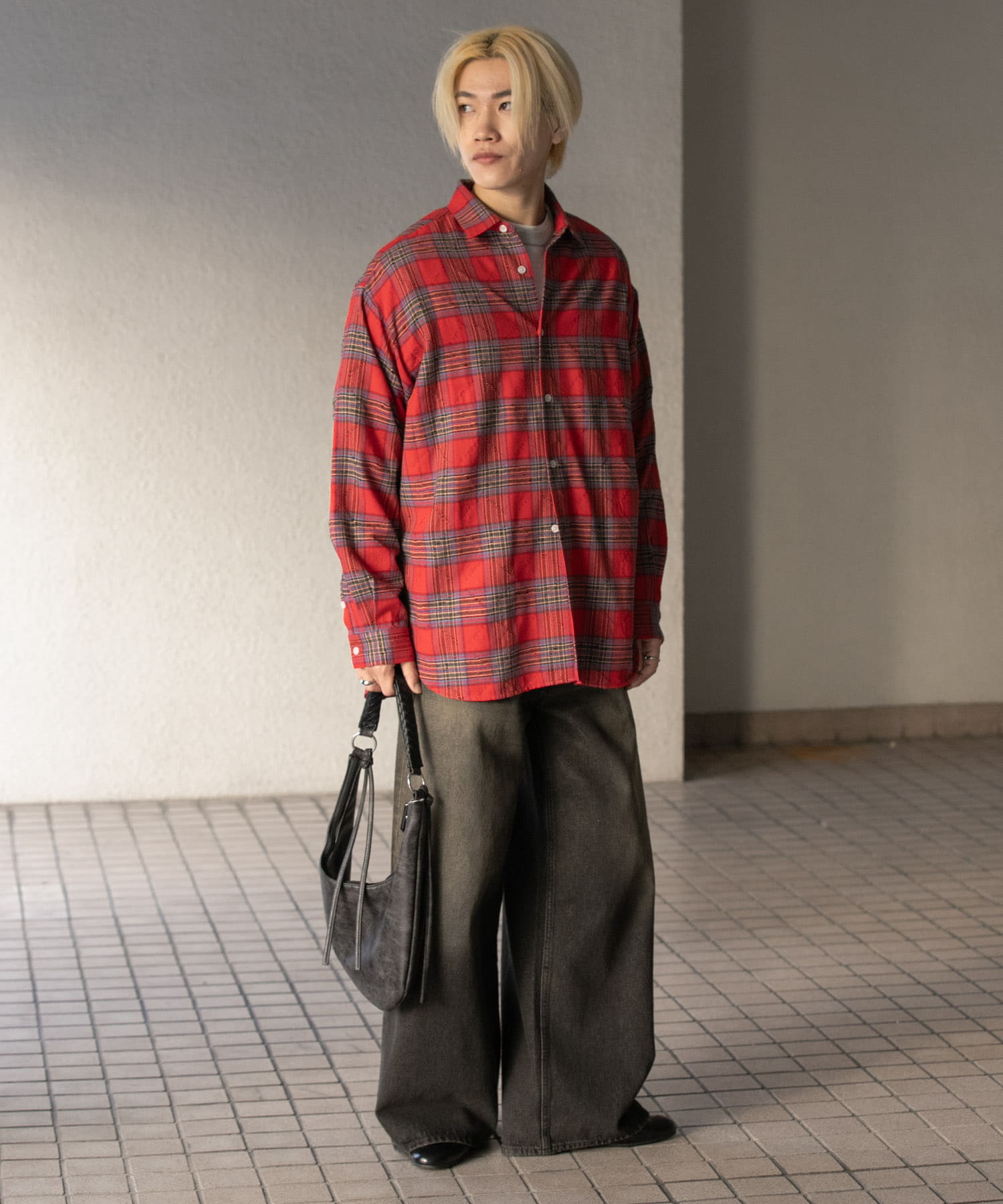 身長：176cm サイズ：L