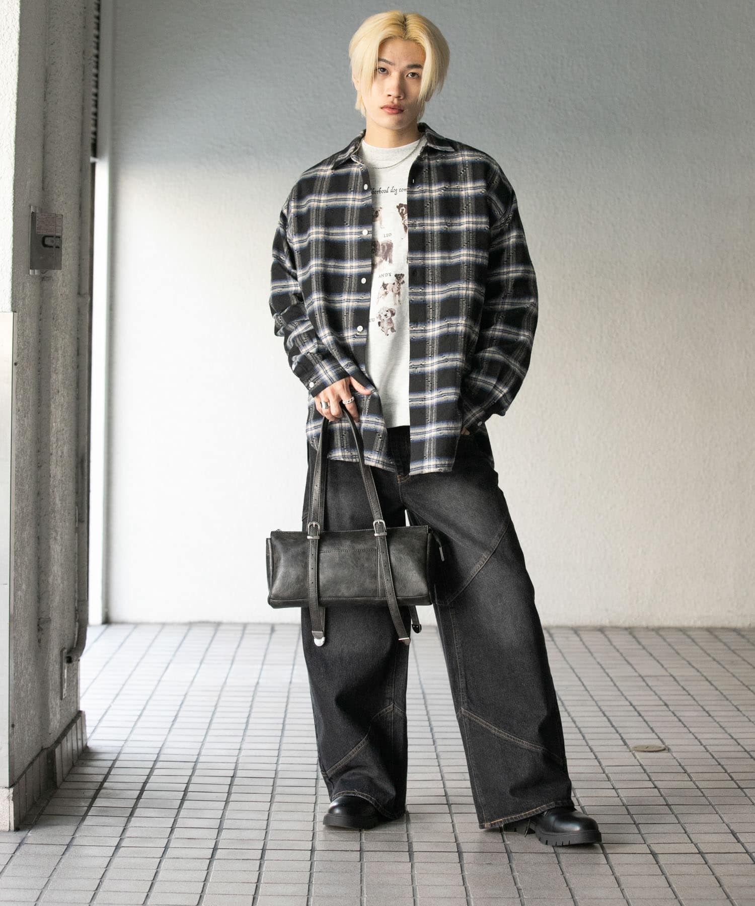 身長：176cm サイズ：L