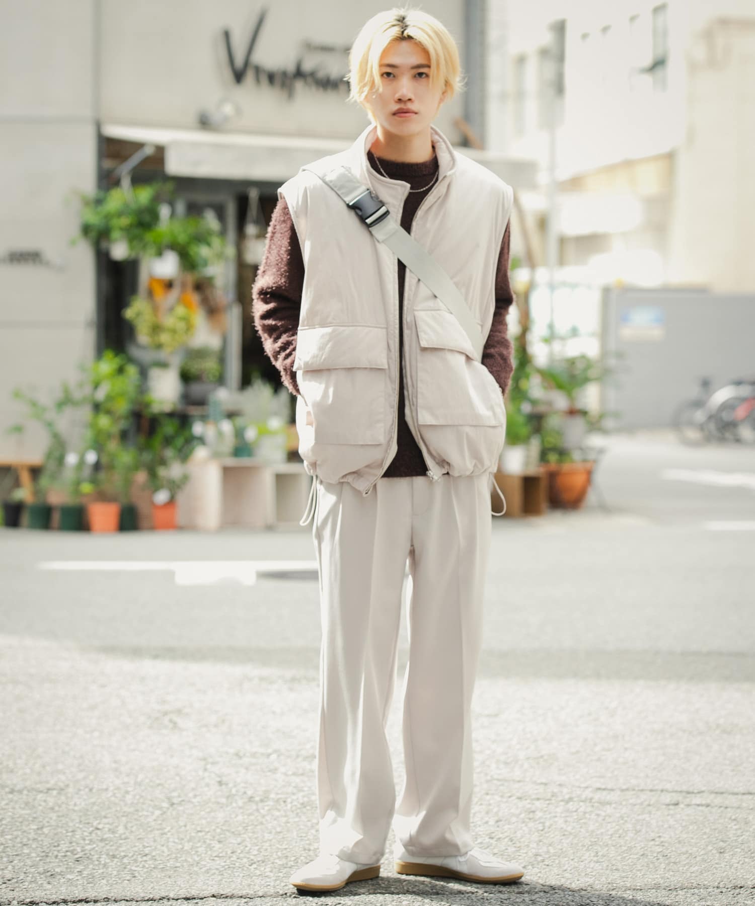 身長：176cm サイズ：M