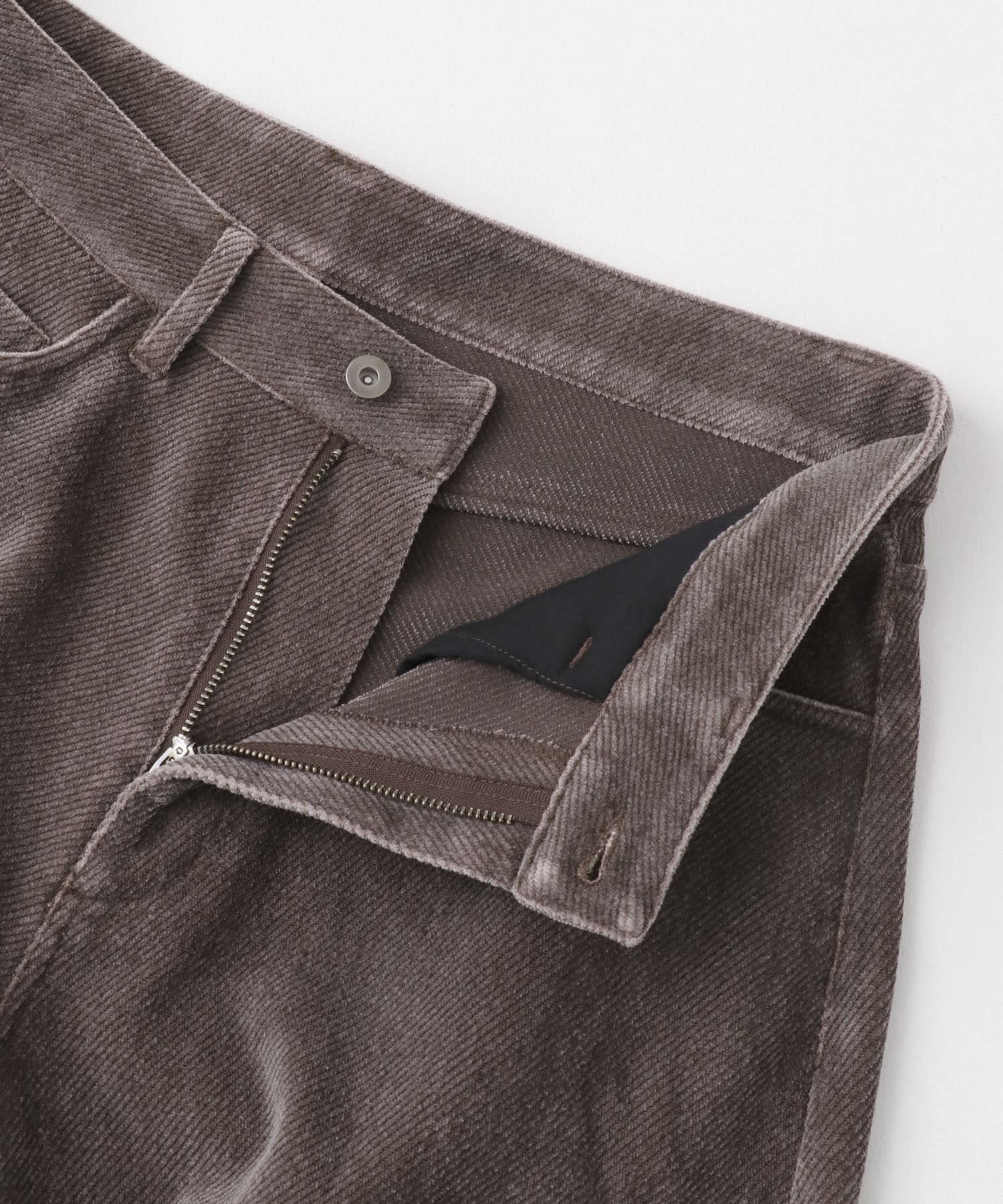 『セットアップ対応』ヴィンテージツイルカーブパンツ BROWN M