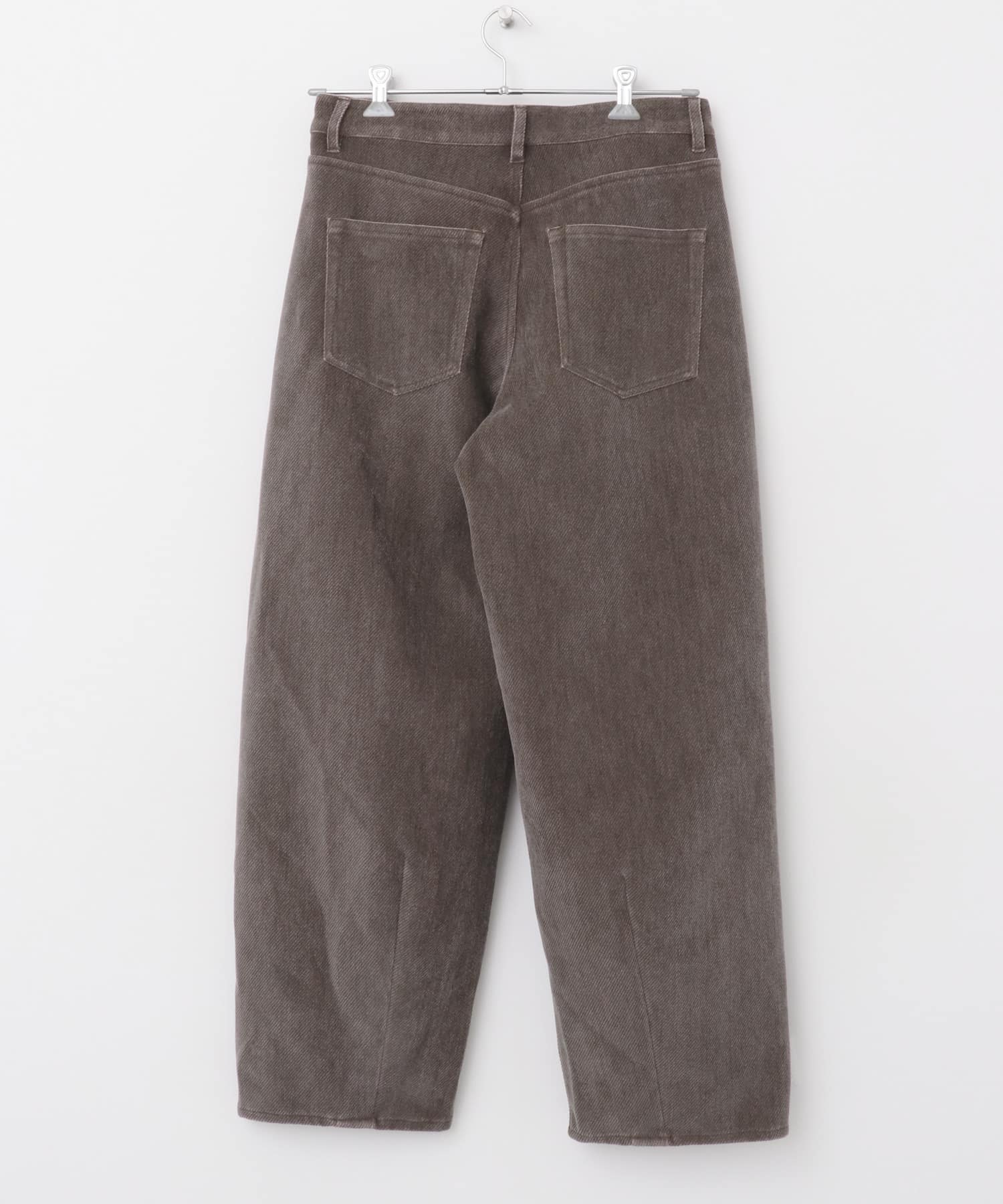 『セットアップ対応』ヴィンテージツイルカーブパンツ BROWN M