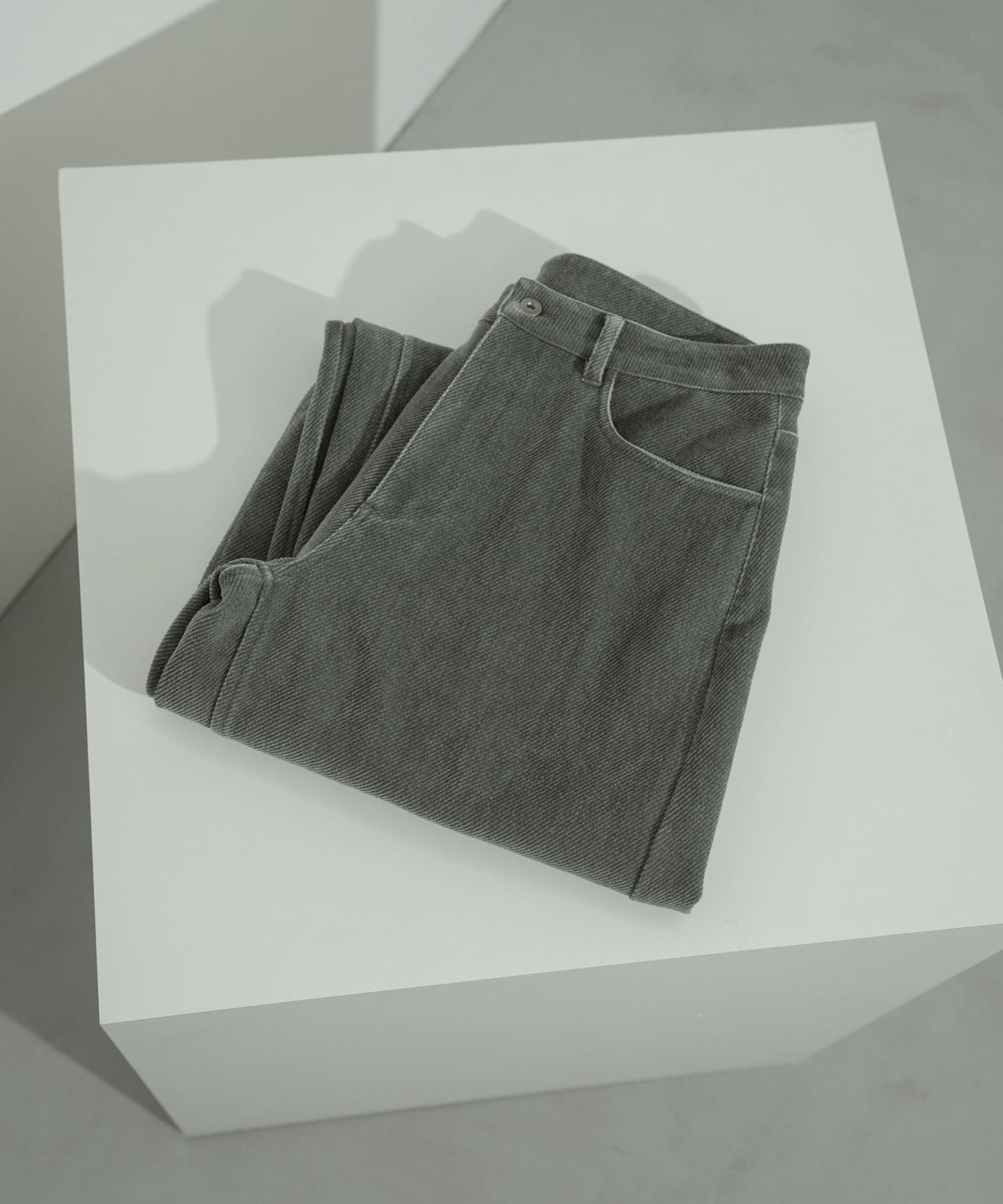 『セットアップ対応』ヴィンテージツイルカーブパンツ KHAKI M