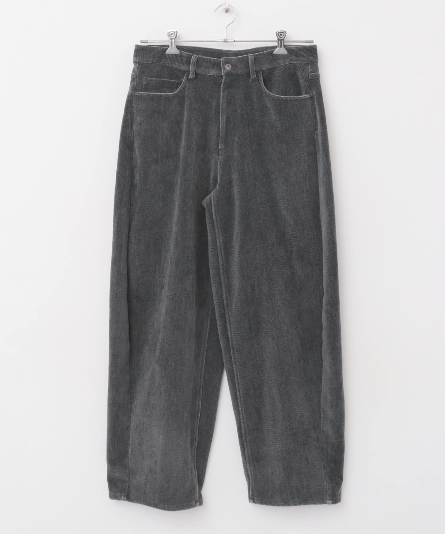 『セットアップ対応』ヴィンテージツイルカーブパンツ BLACK M