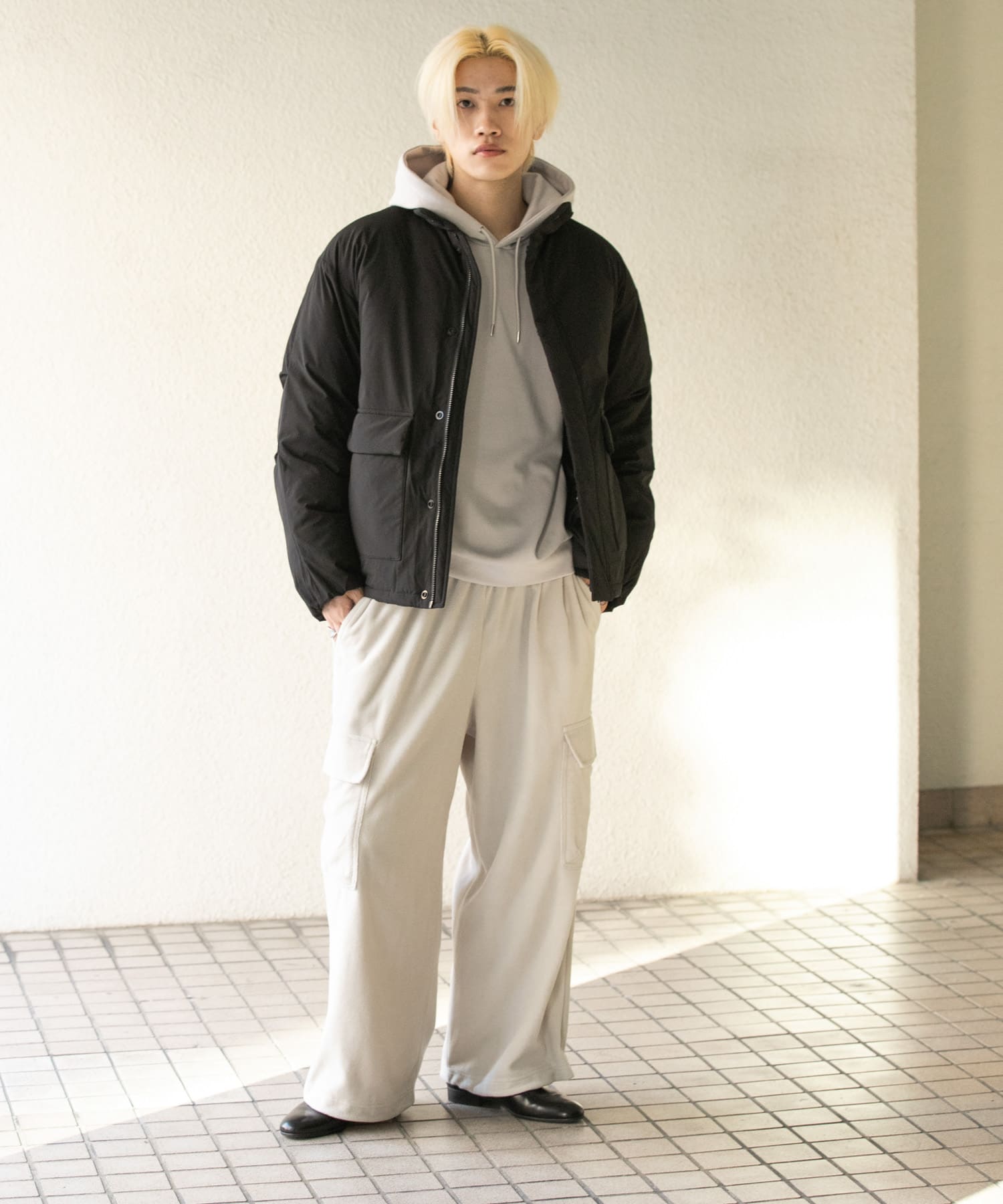 身長：176cm サイズ：L