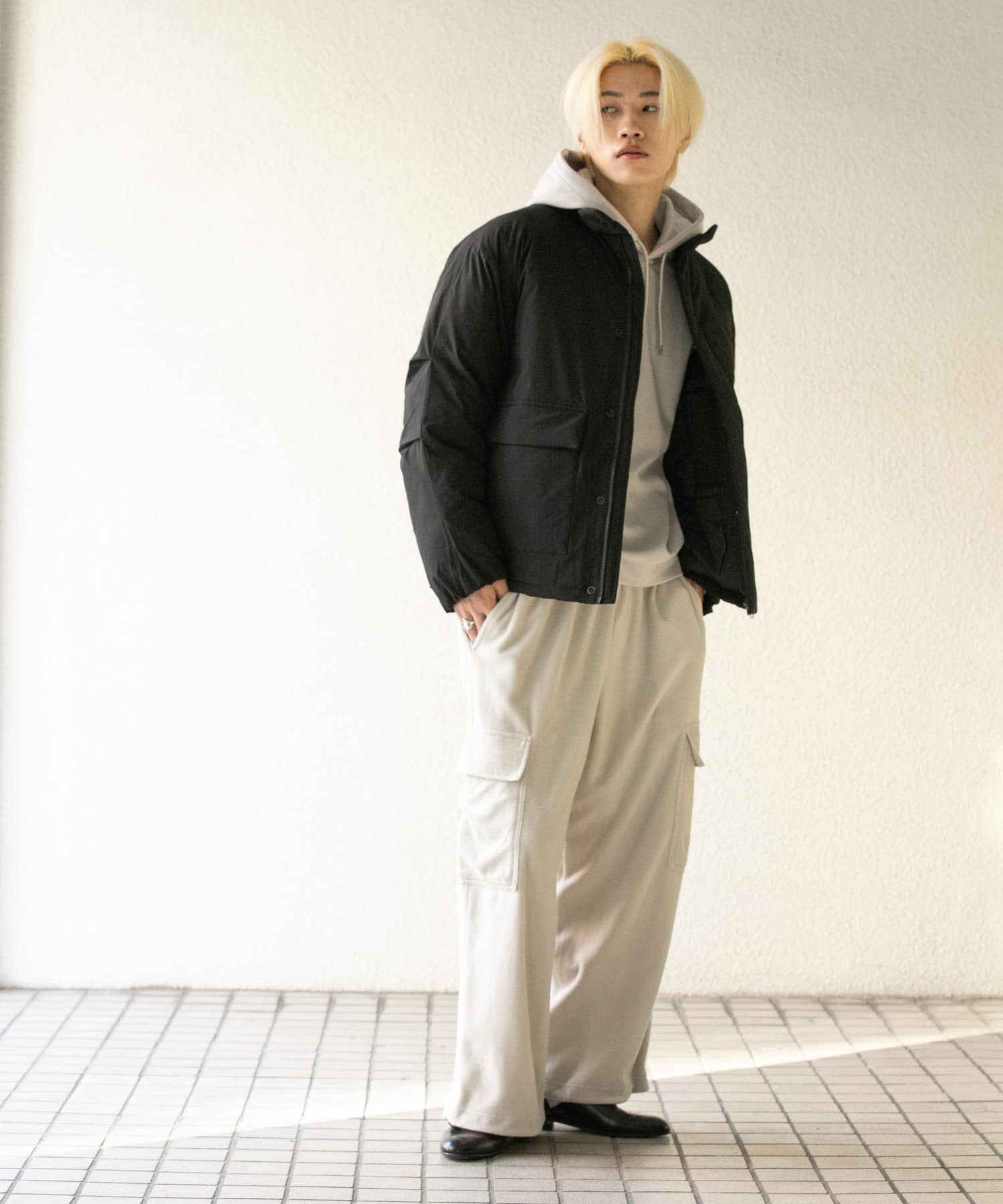 身長：176cm サイズ：L