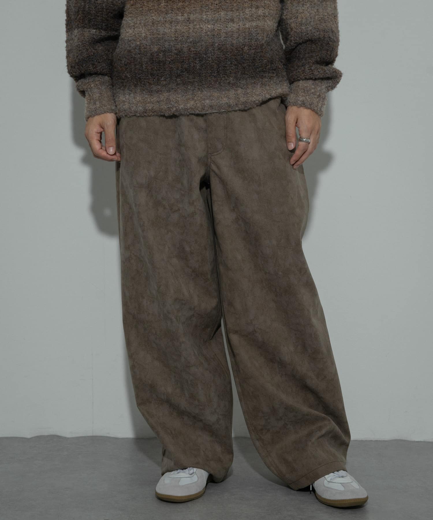 フェイクスエード5pパンツ