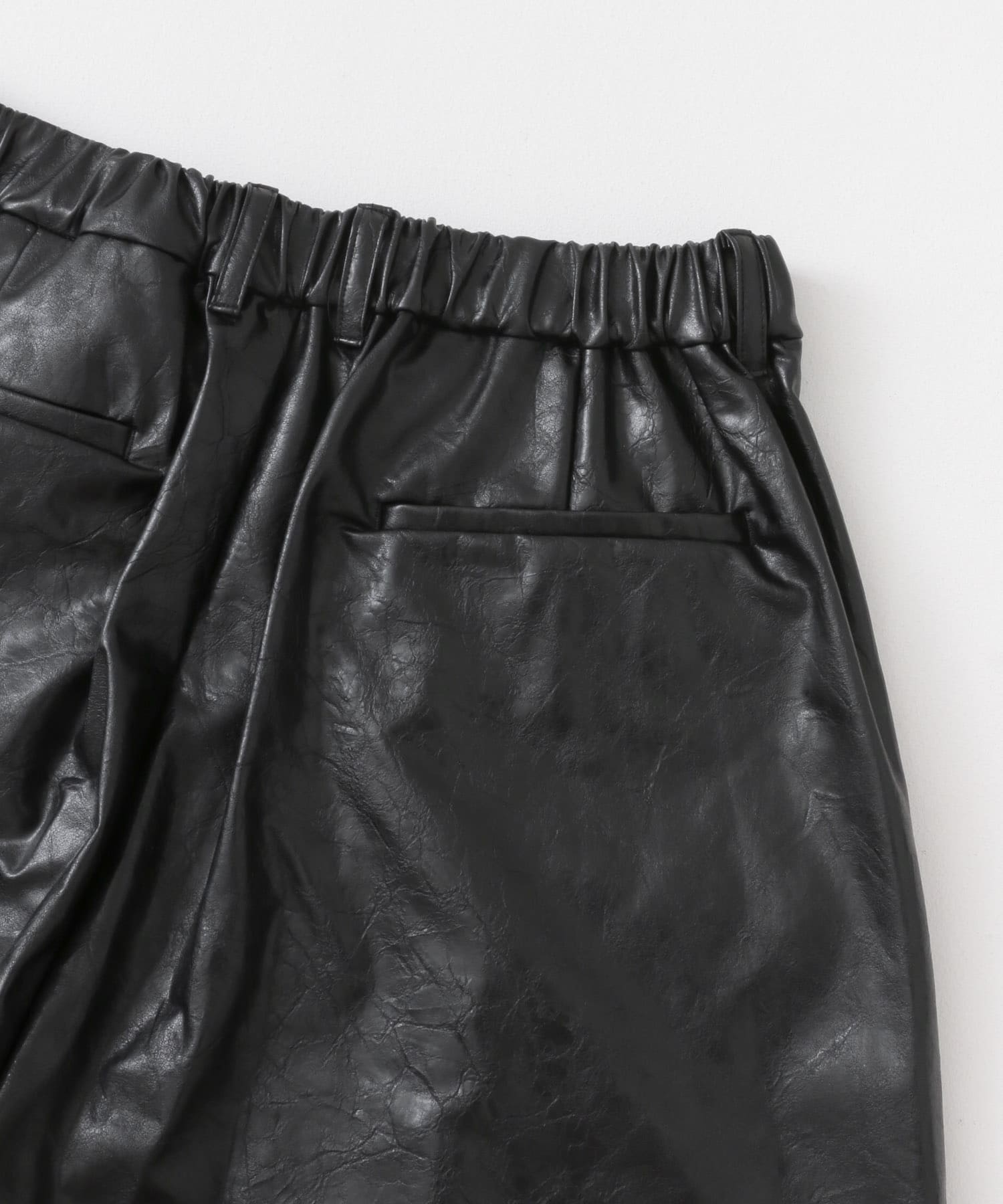 FLタックワイドパンツ BLACK M