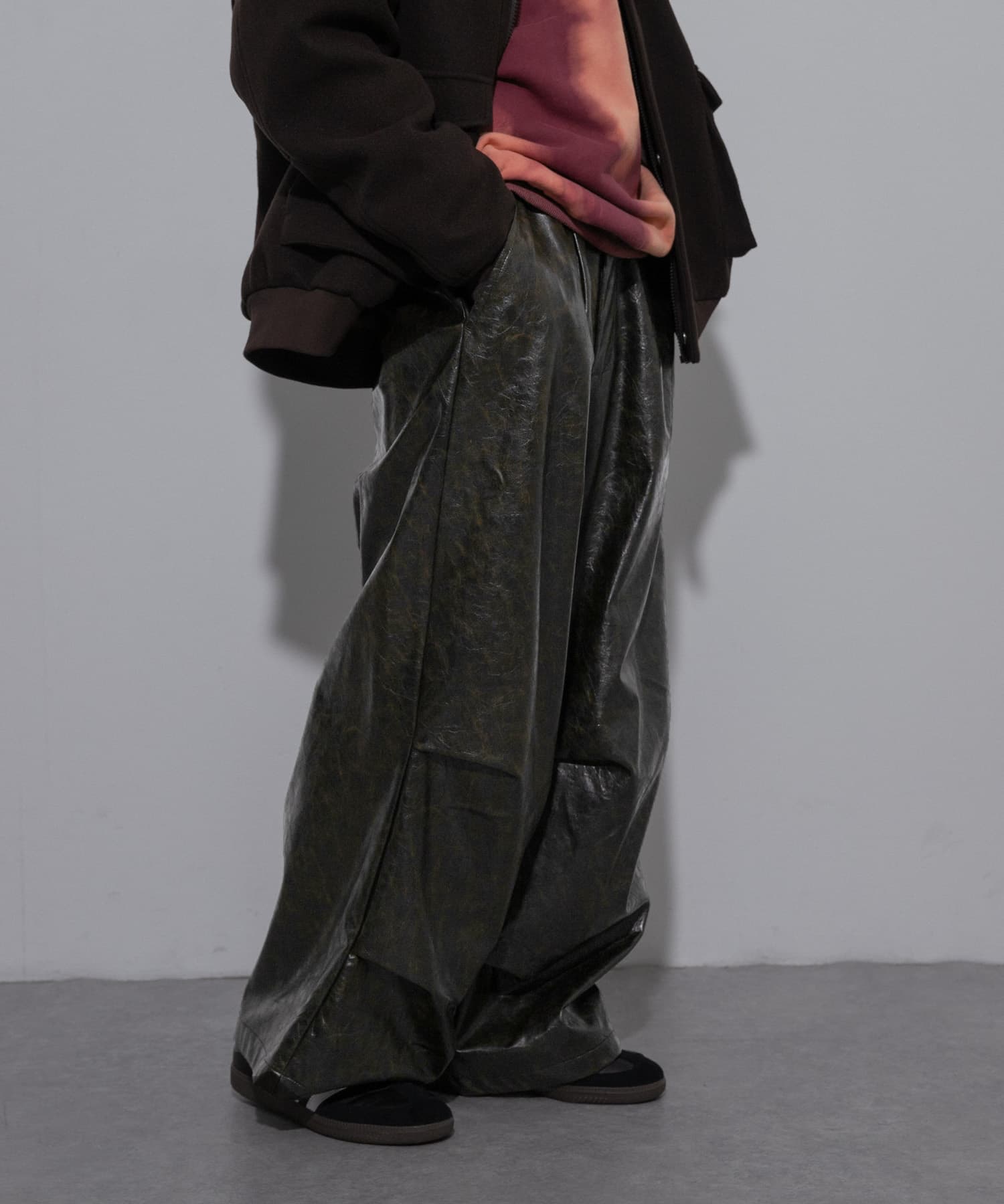 FLタックワイドパンツ