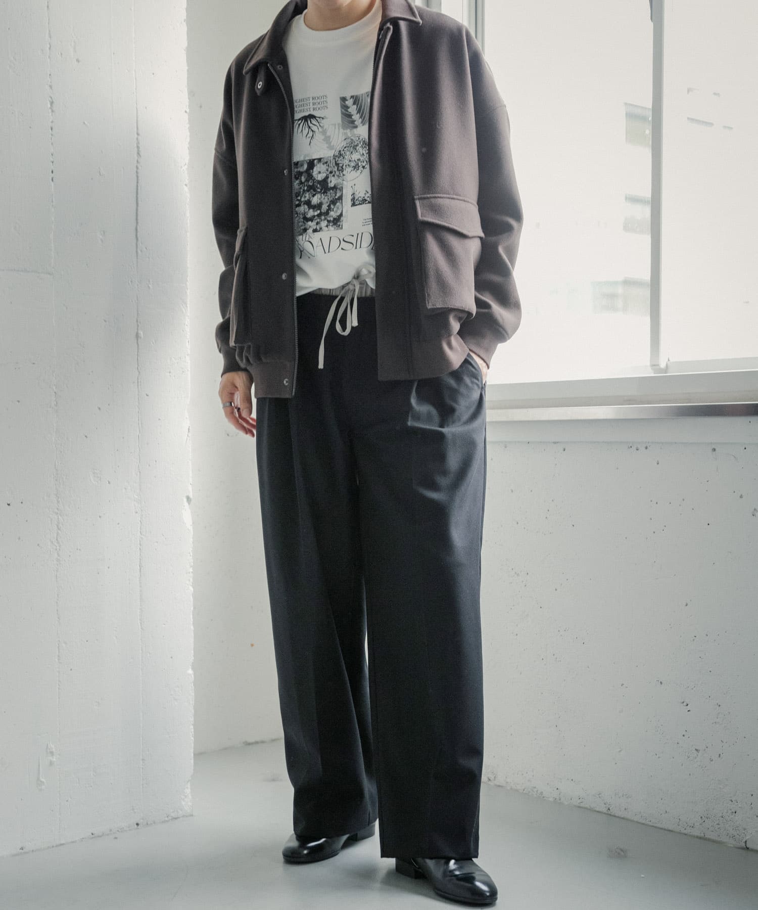 身長：176cm サイズ：L