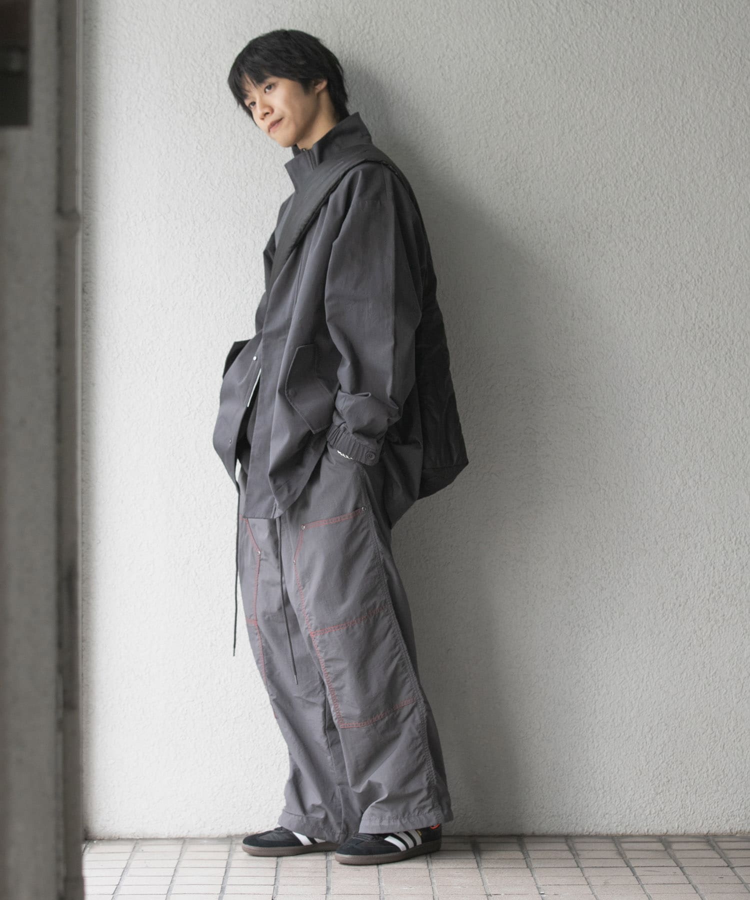 身長：172cm サイズ：L