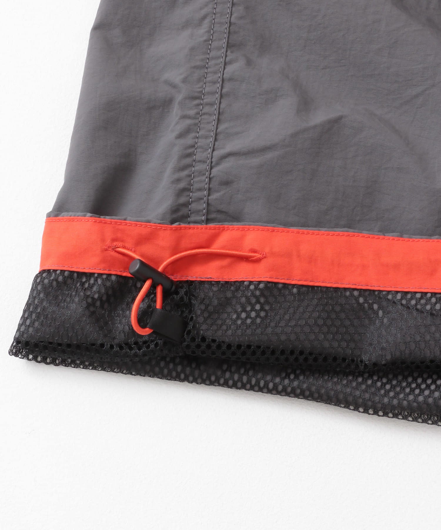 ツートーンダブルニーパンツ CHARCOAL M