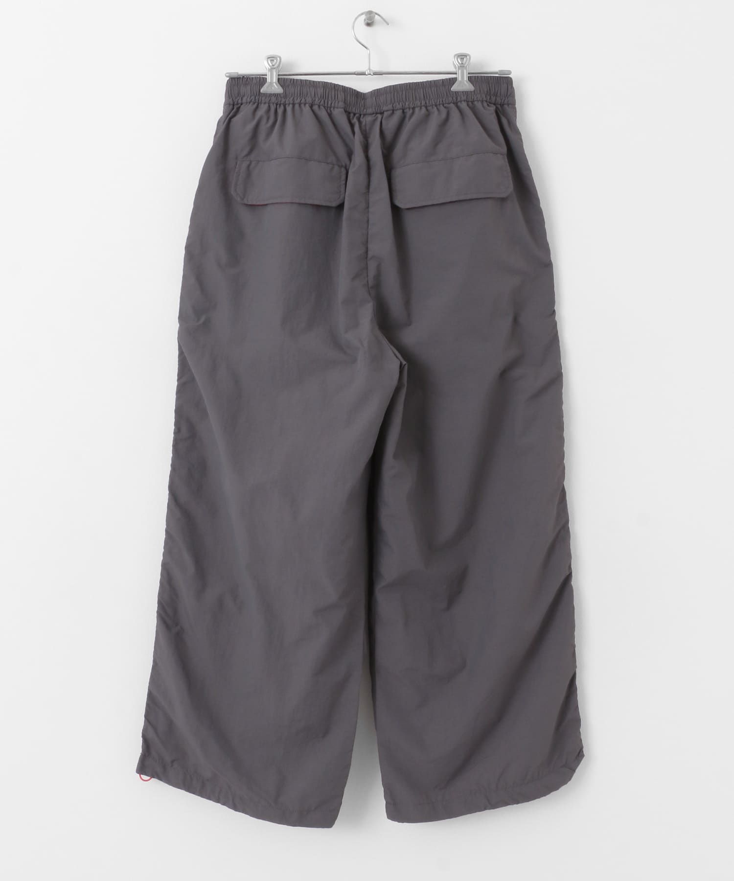 ツートーンダブルニーパンツ CHARCOAL M