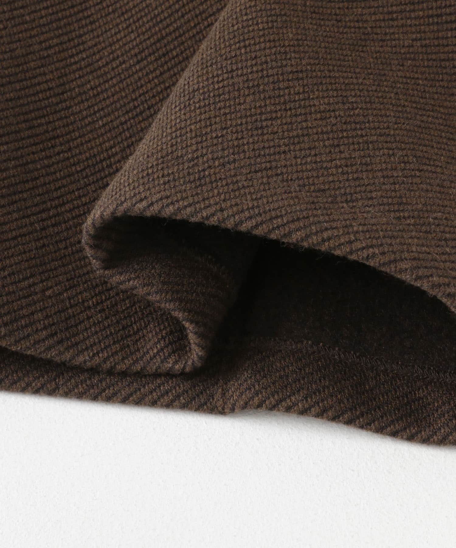 メルトンライクワイドパンツ BROWN M