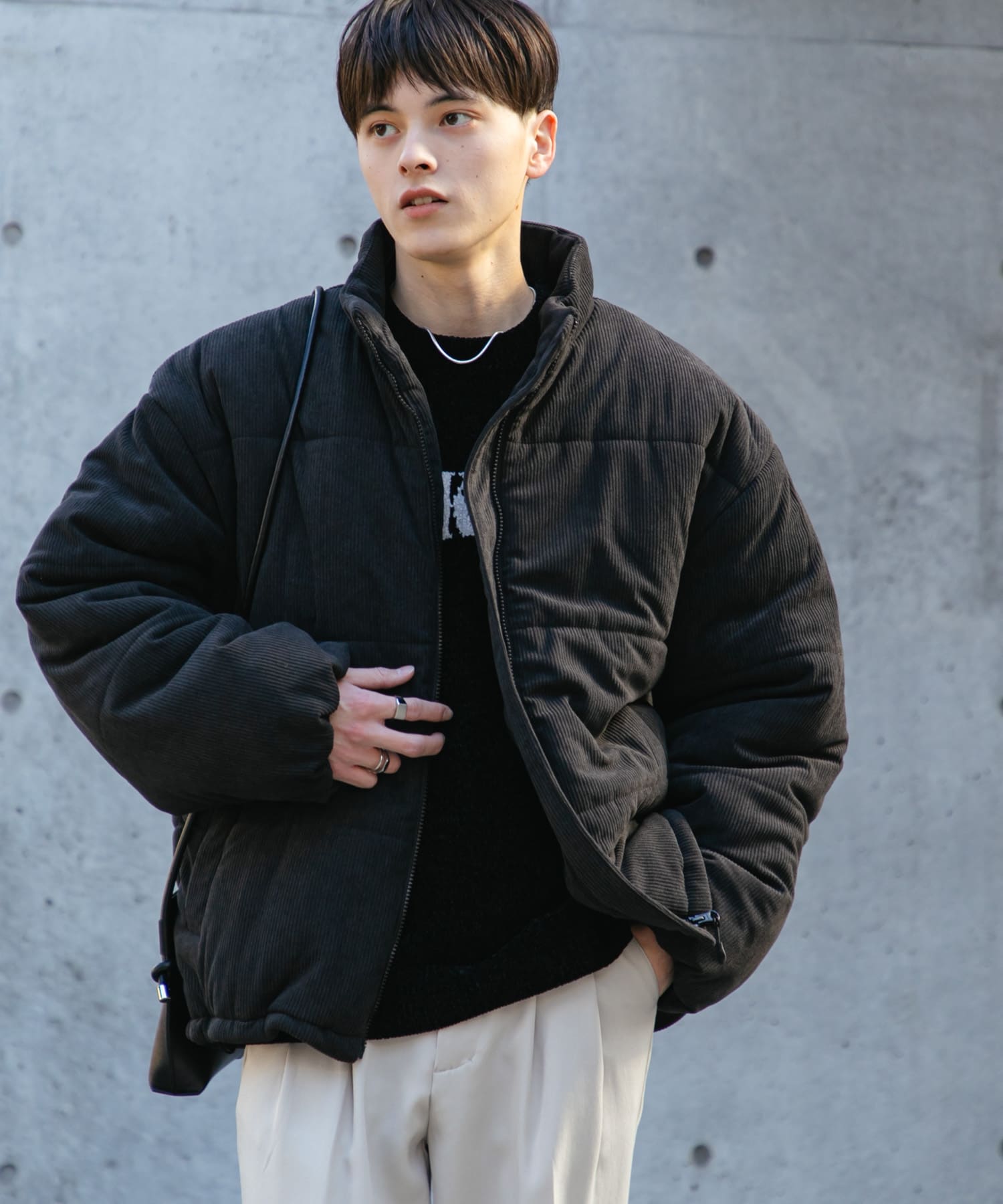 身長：173cm サイズ：L