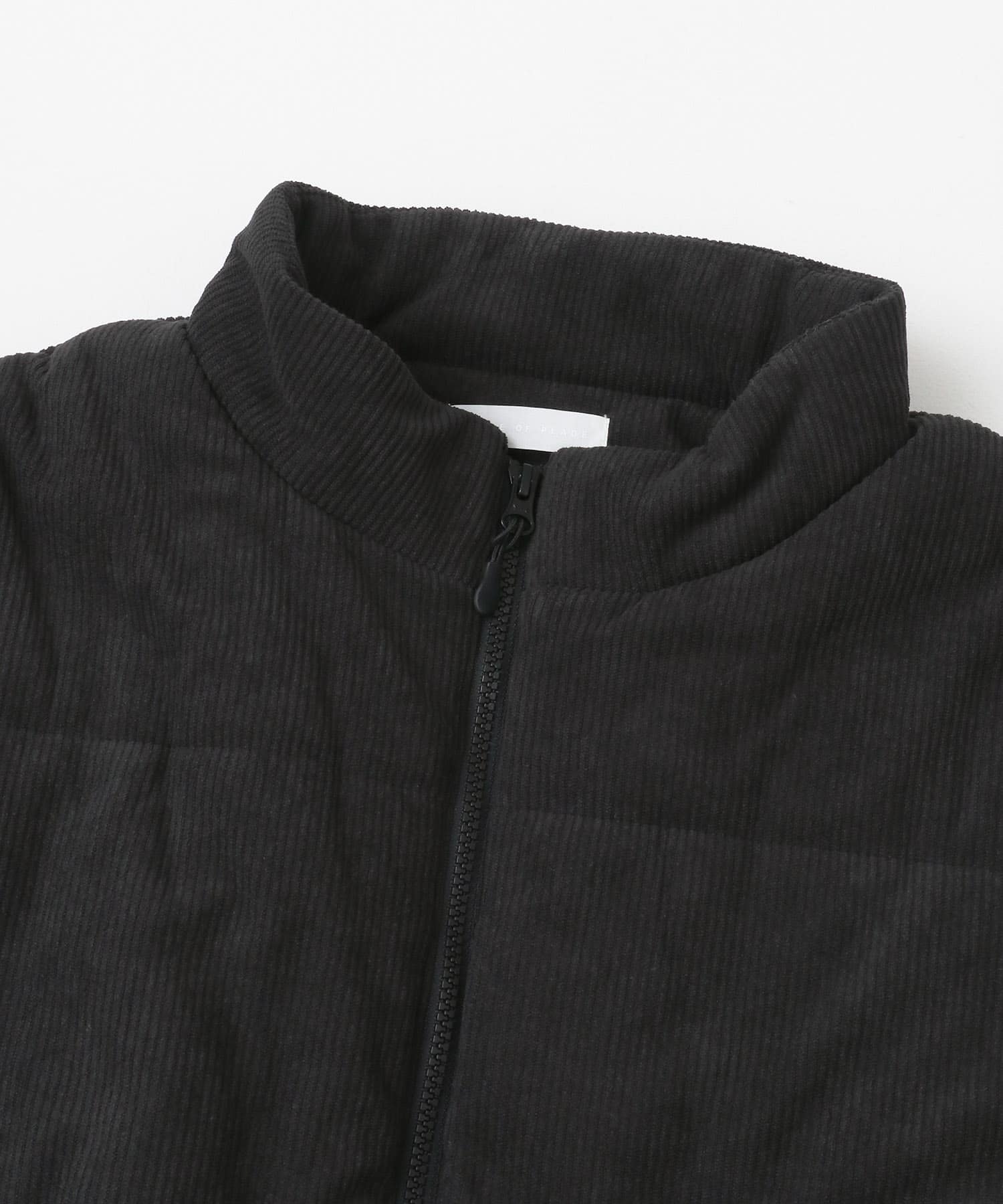 『ユニセックス』コーデュロイパデットブルゾン CHARCOAL M