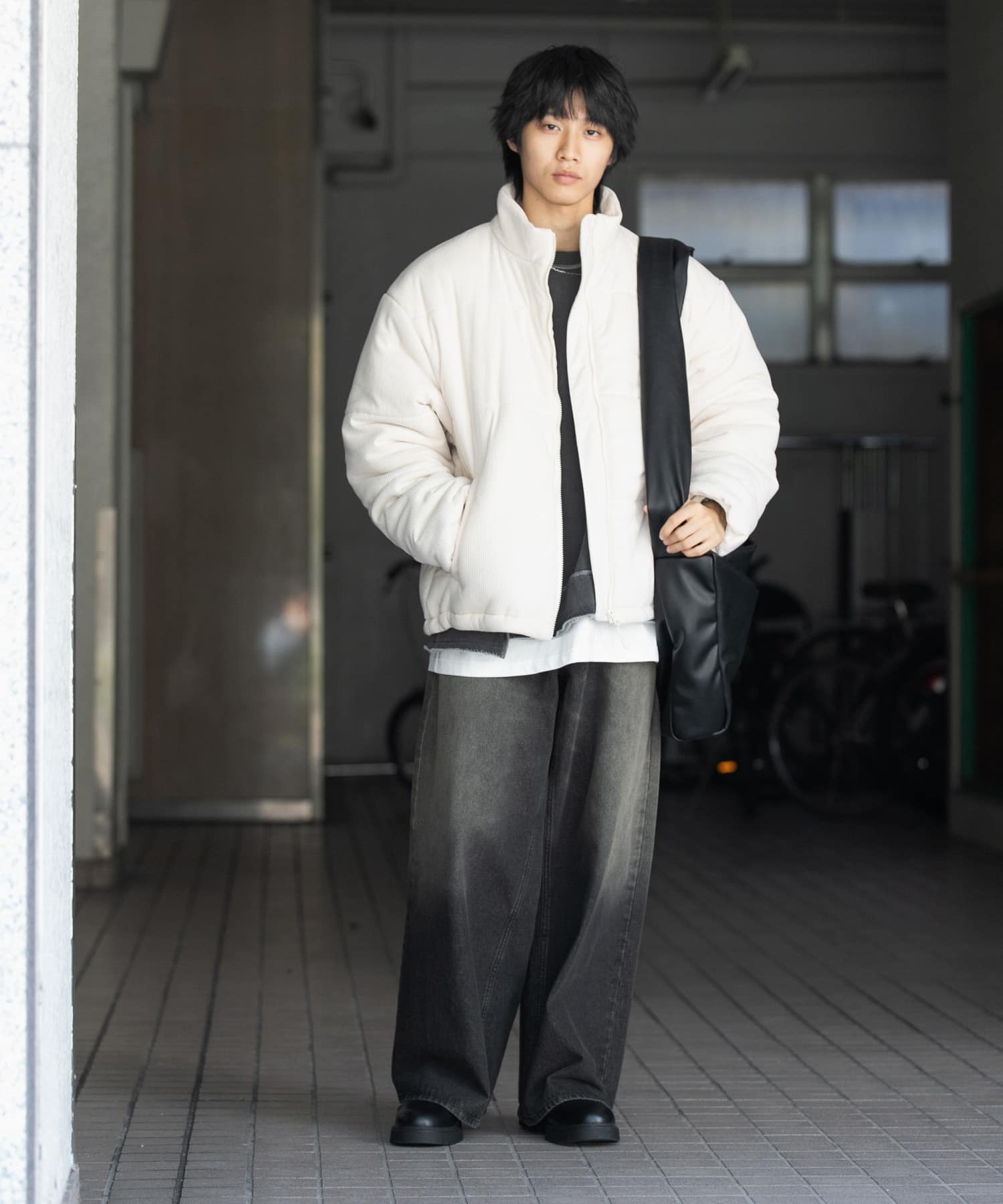 身長：172cm サイズ：L