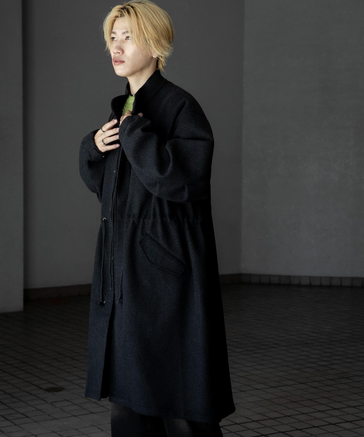 身長：176cm サイズ：L