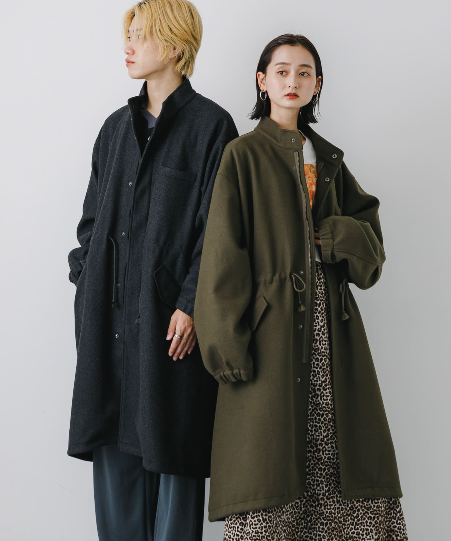 身長：176cm サイズ：L / 身長：169cm サイズ：L