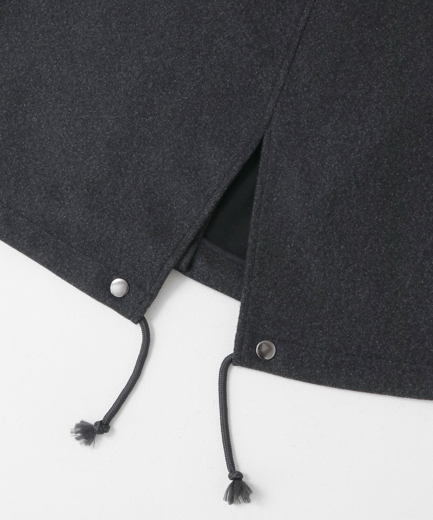 『ユニセックス』『UR TECH』カットメルトンモッズコート D.GRAY M