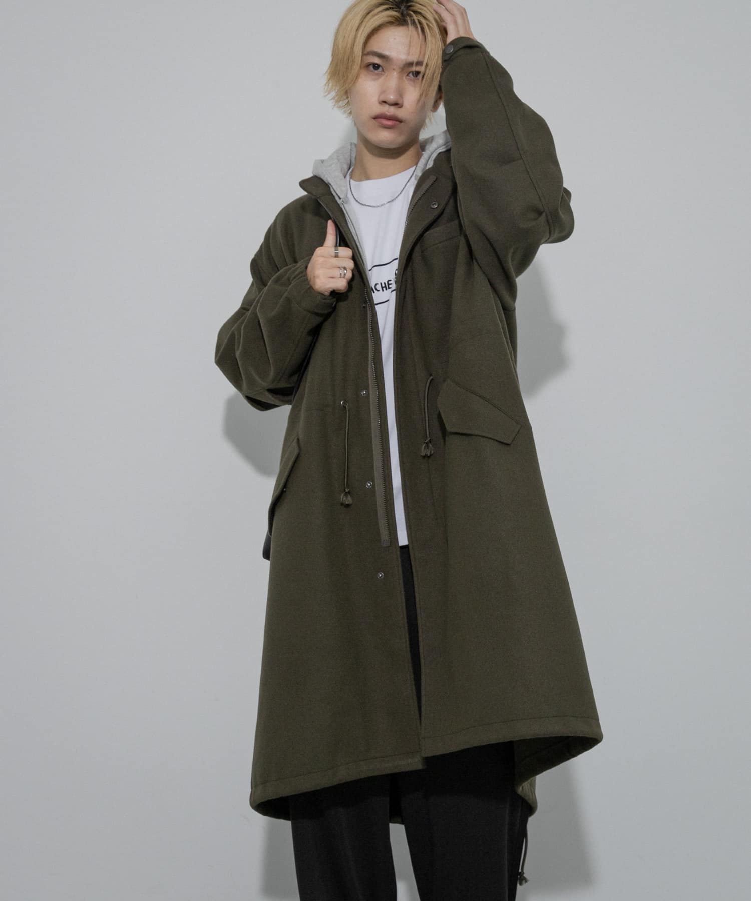 身長：176cm サイズ：L
