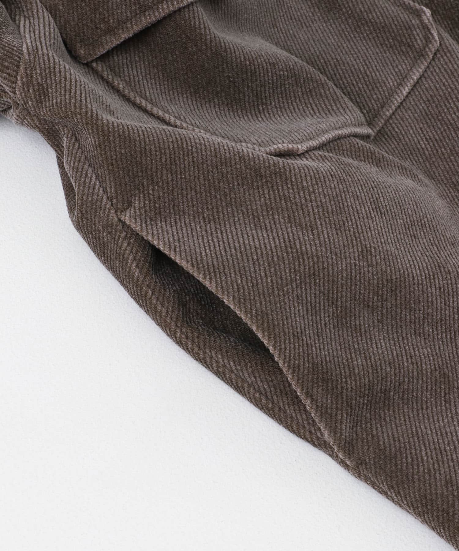 『ユニセックス』『セットアップ対応』ヴィンテージツイルZIPブルゾン BROWN M