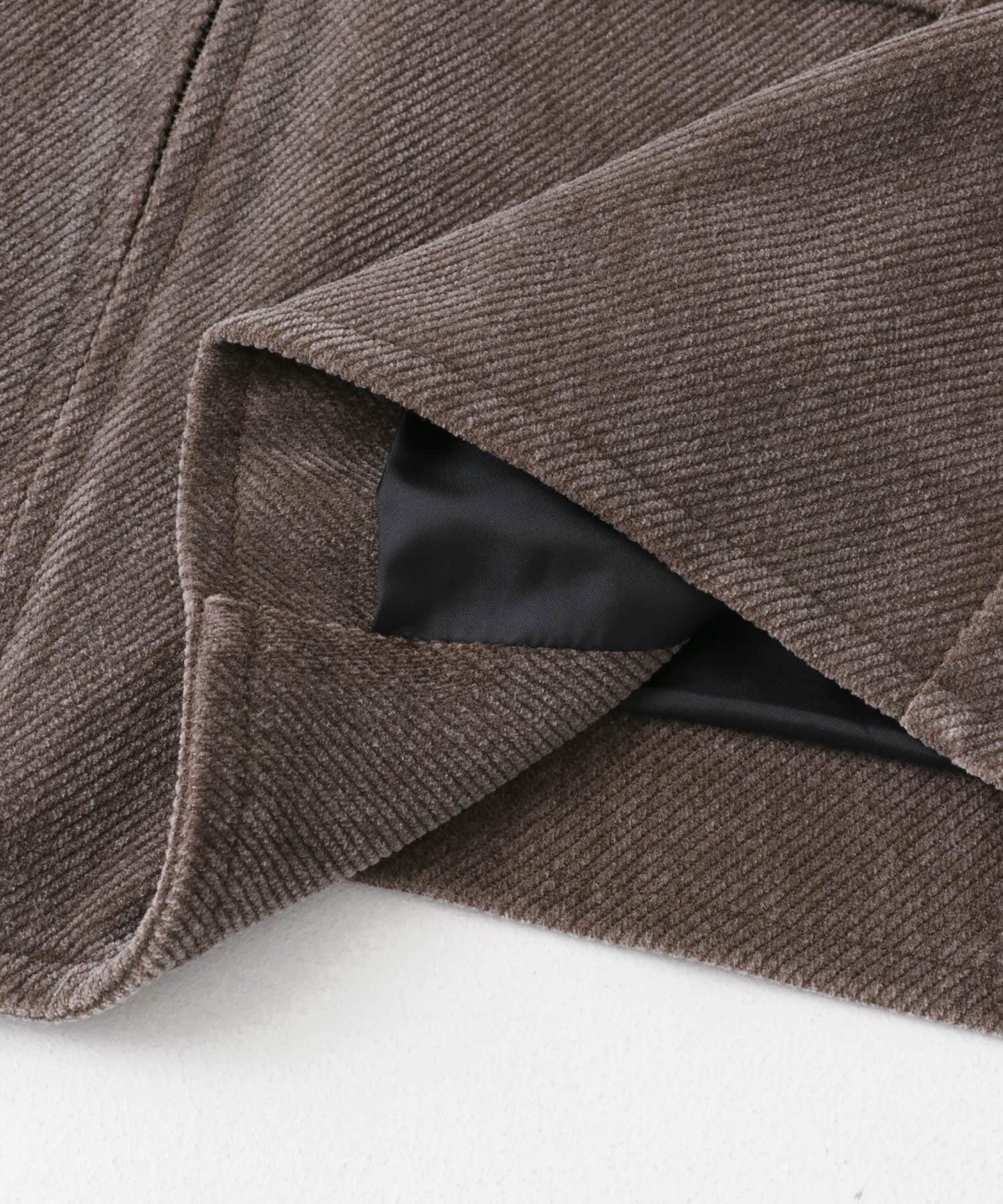 『ユニセックス』『セットアップ対応』ヴィンテージツイルZIPブルゾン BROWN M