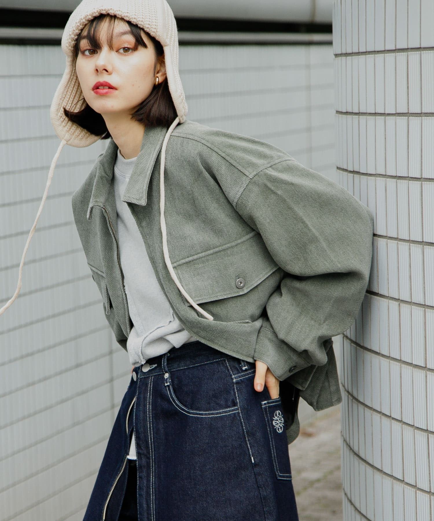 身長：168cm サイズ：M