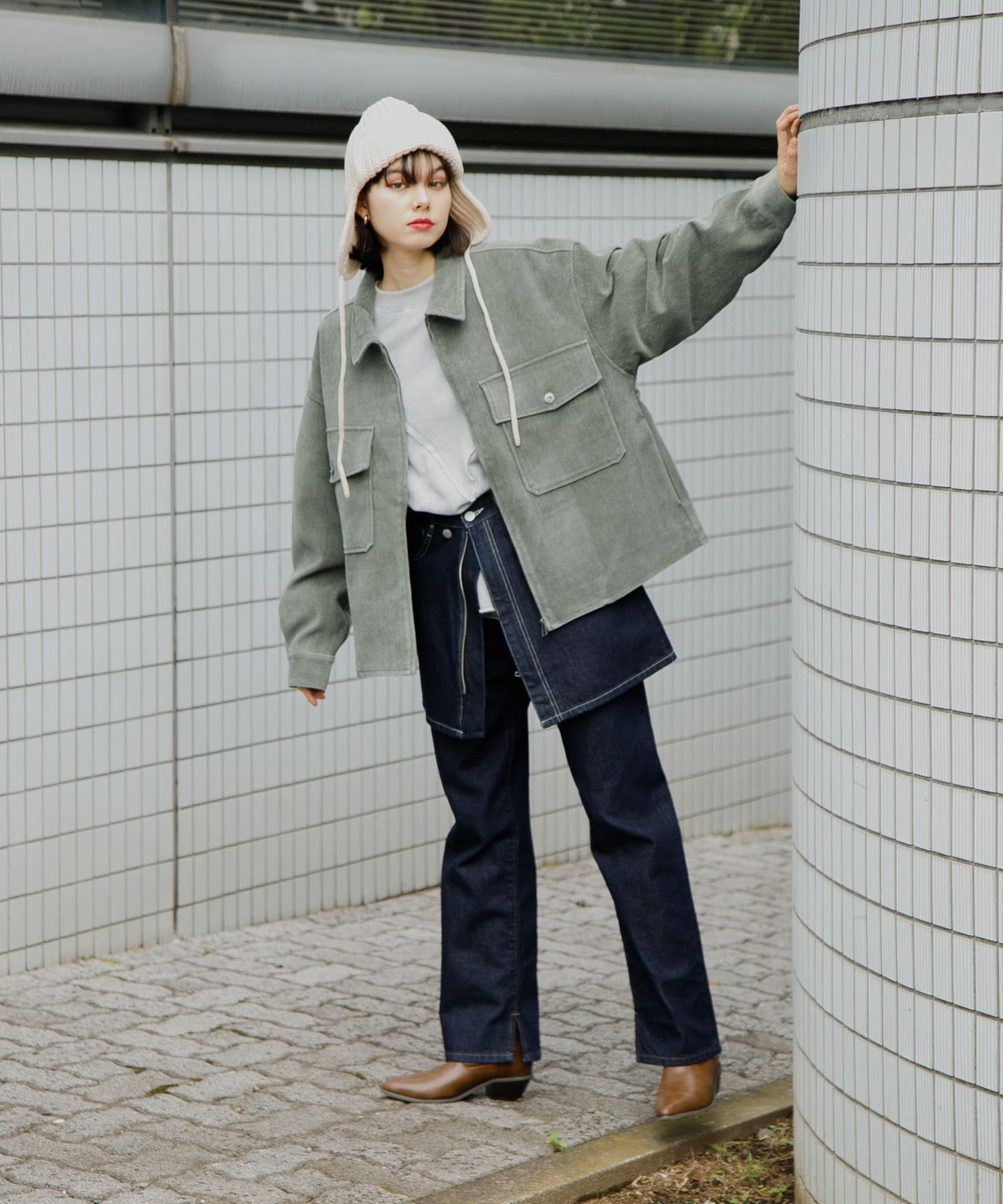身長：168cm サイズ：M