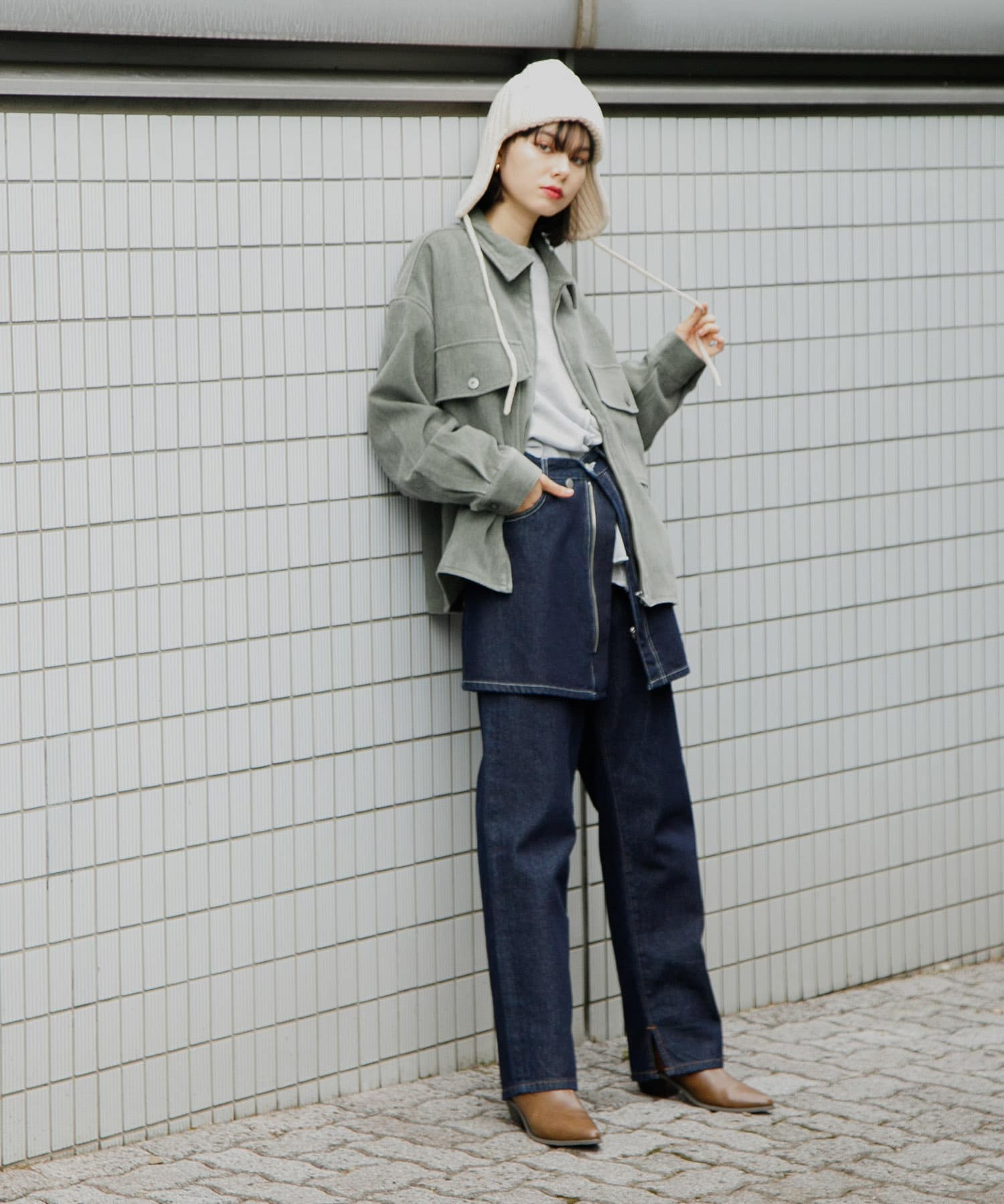 身長：168cm サイズ：M