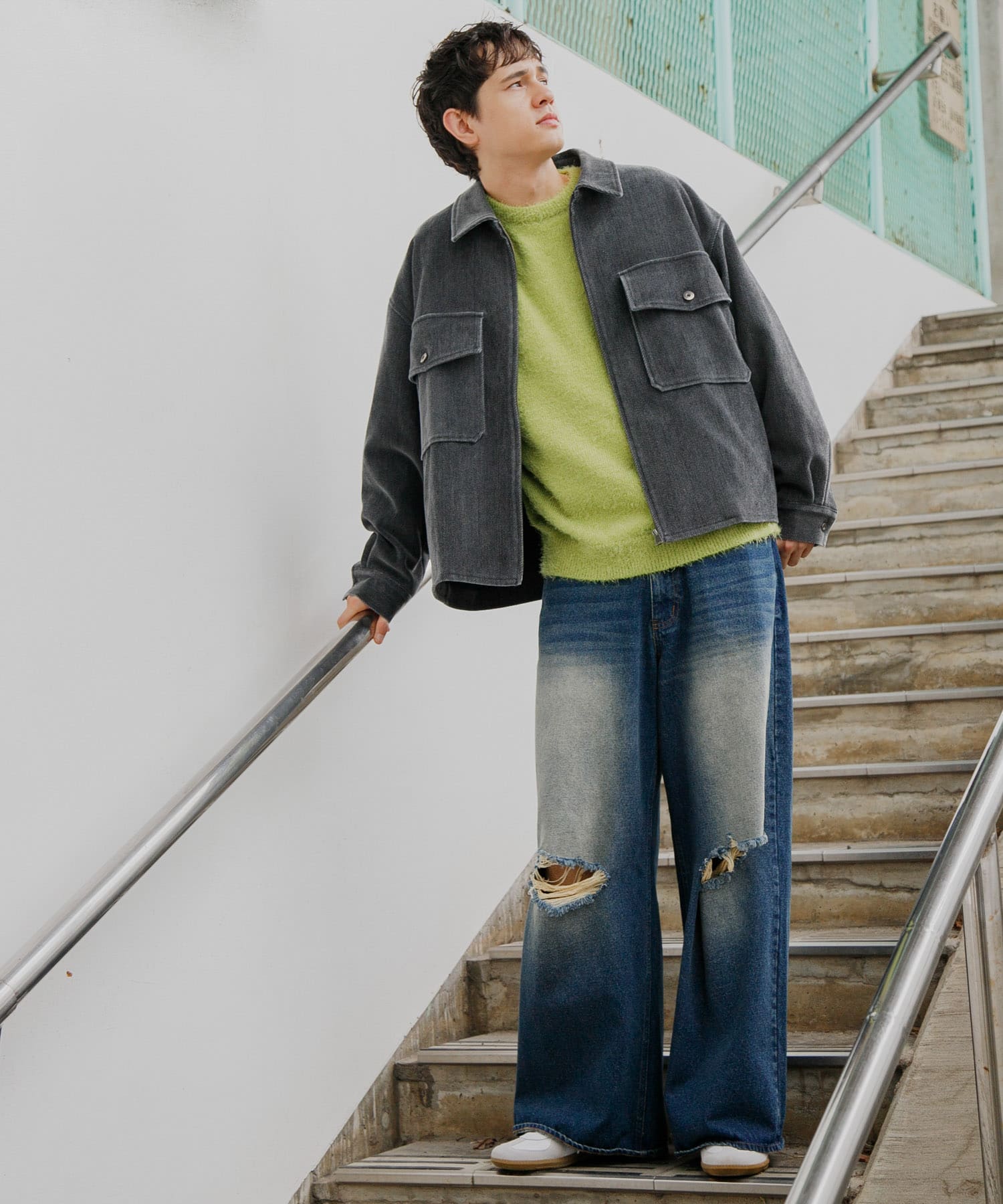 身長：184cm サイズ：L