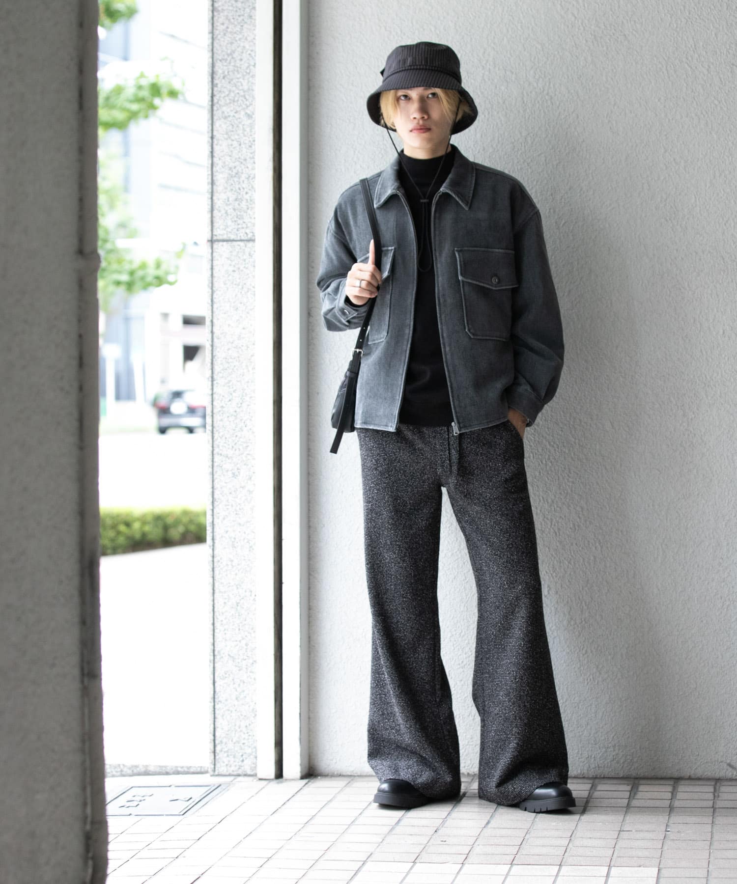 身長：176cm サイズ：L