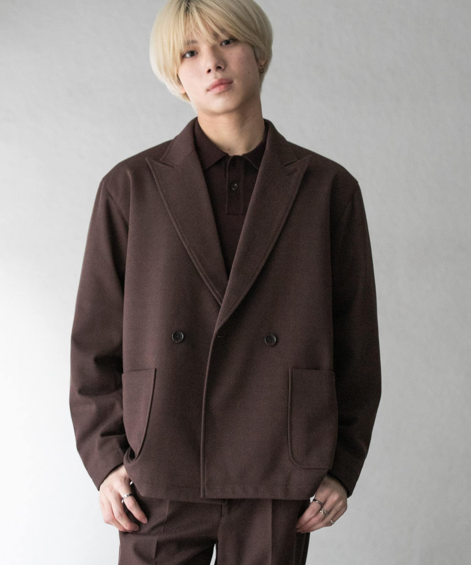 身長：177cm サイズ：L