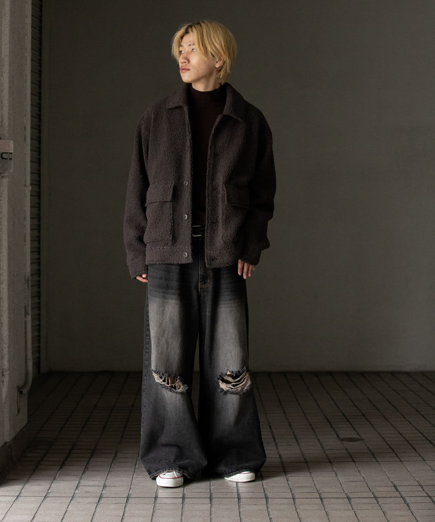 身長：176cm サイズ：L
