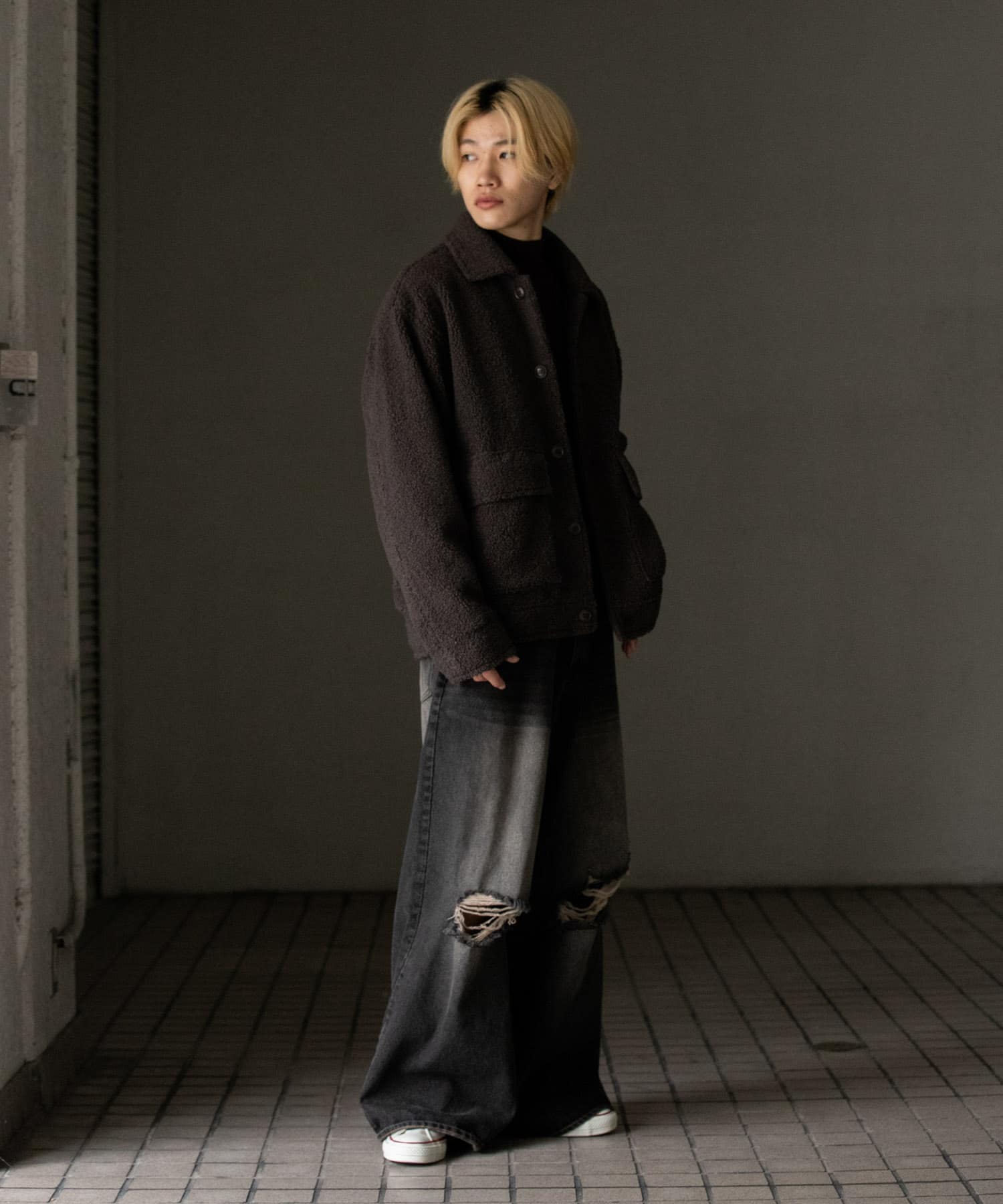 身長：176cm サイズ：L