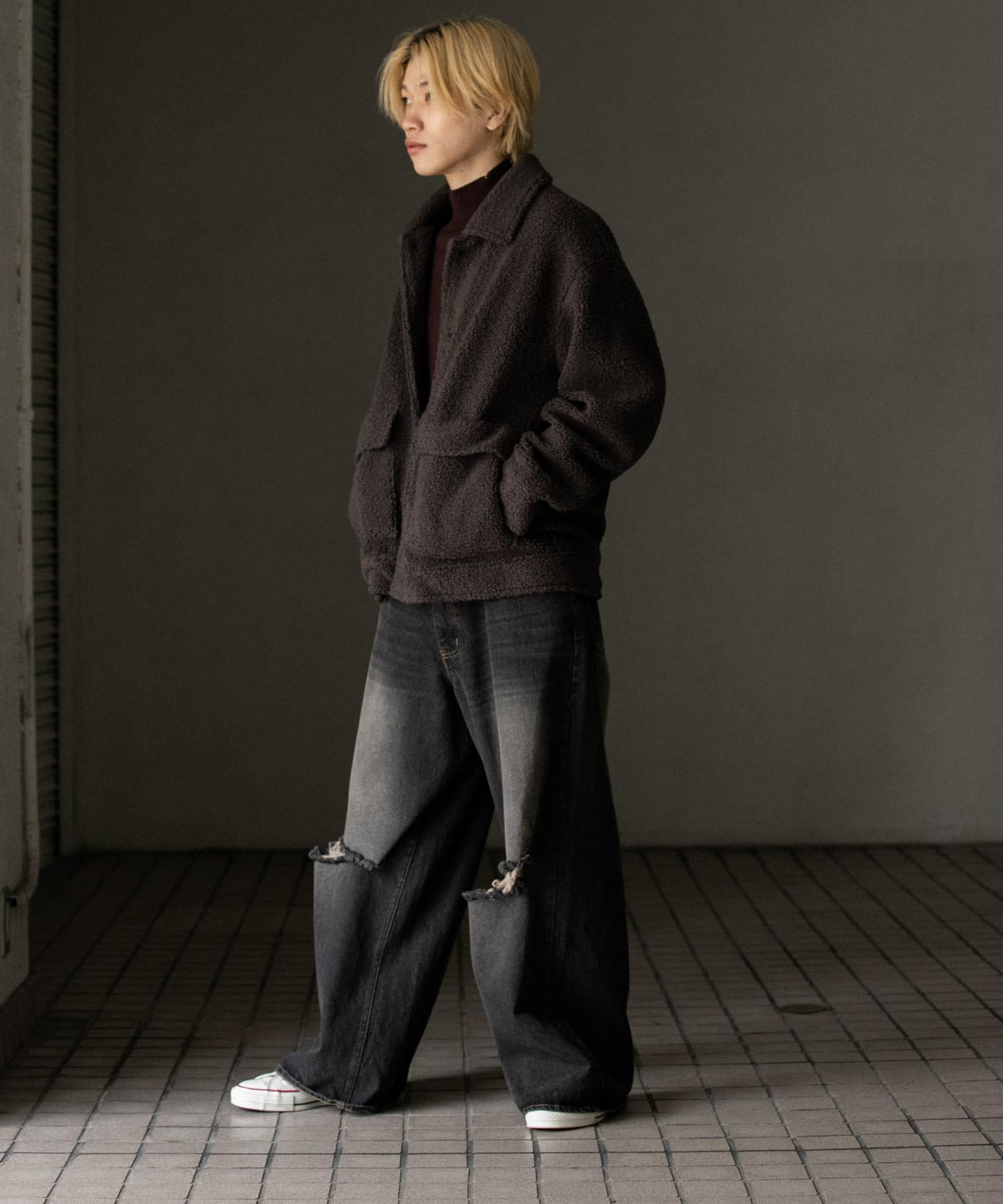 身長：176cm サイズ：L