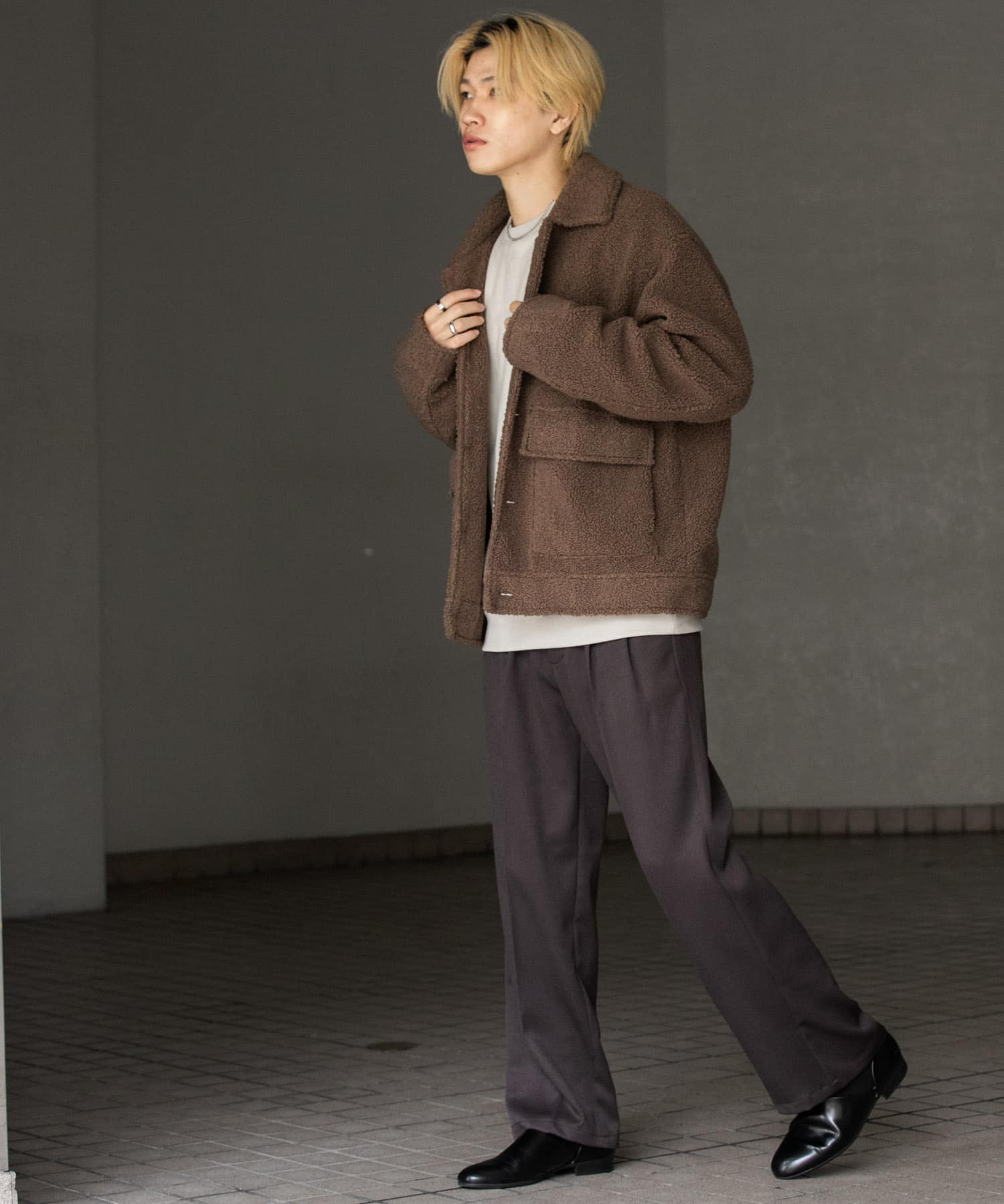 身長：176cm サイズ：L