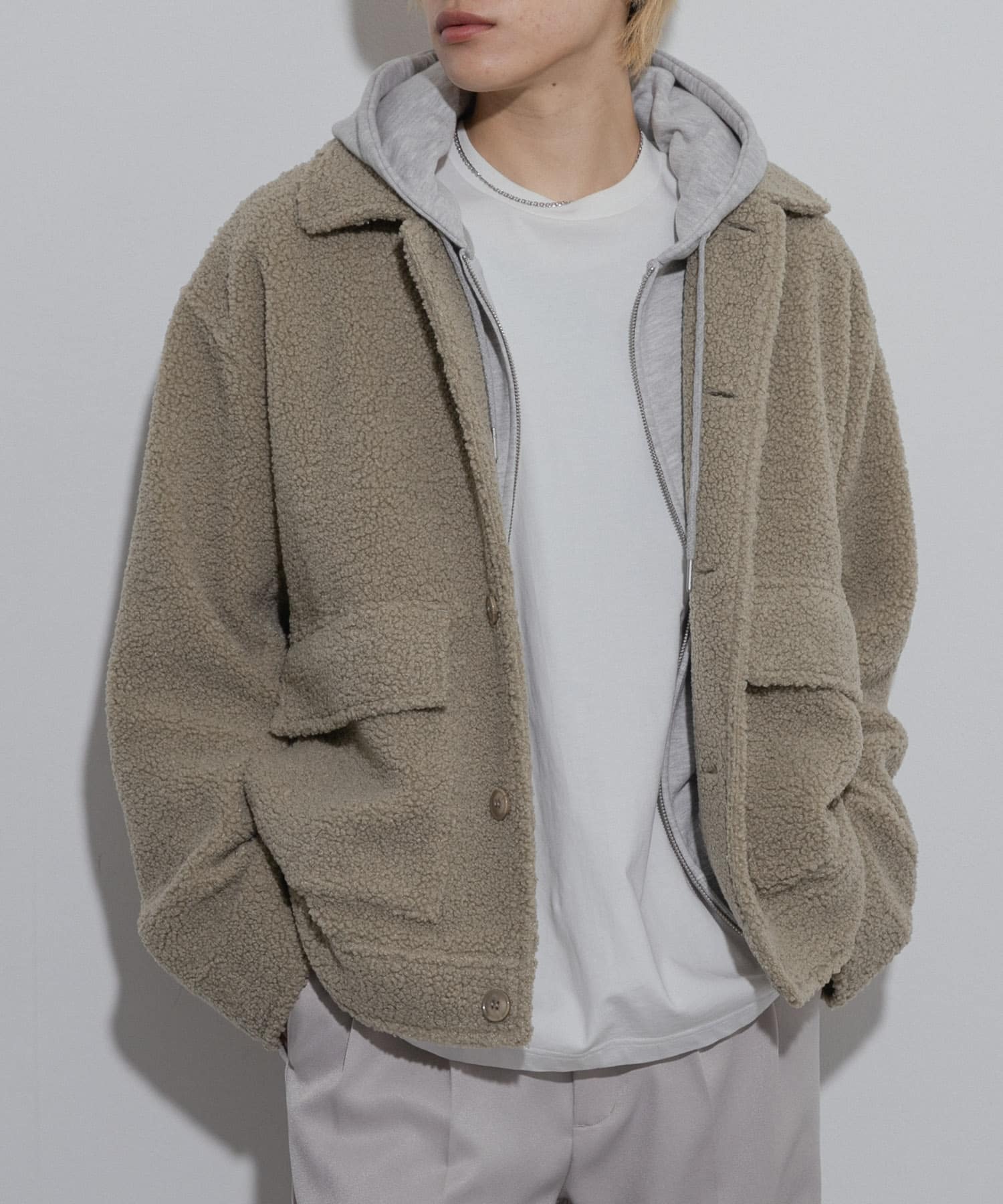 身長：176cm サイズ：L
