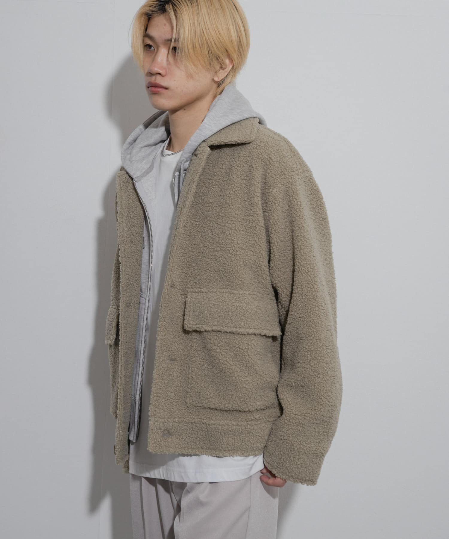 身長：176cm サイズ：L