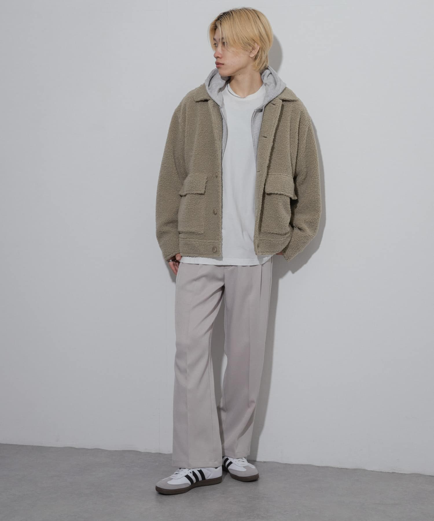 身長：176cm サイズ：L