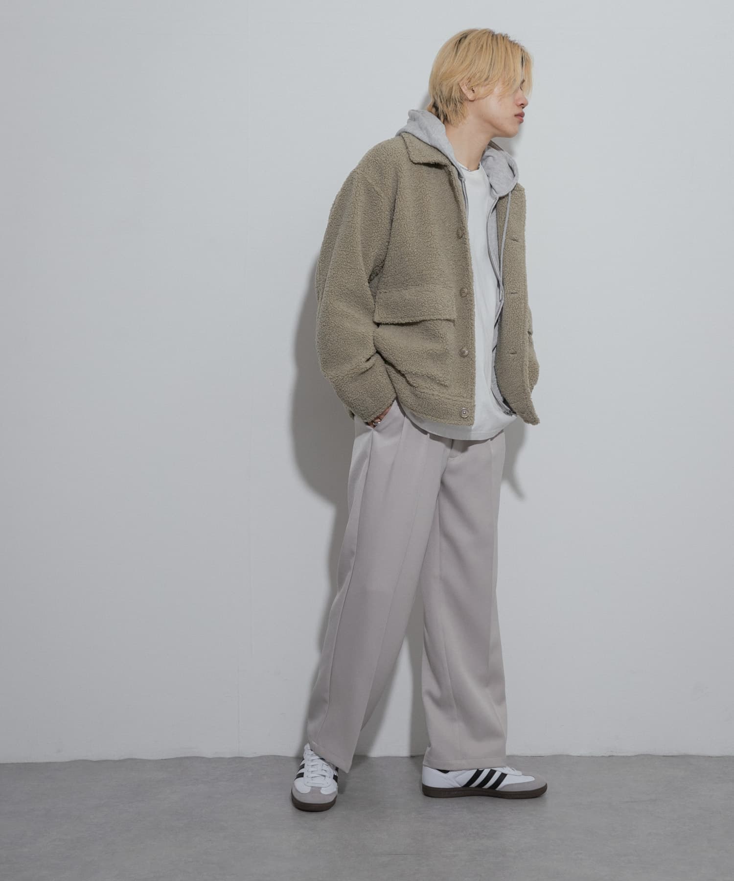身長：176cm サイズ：L