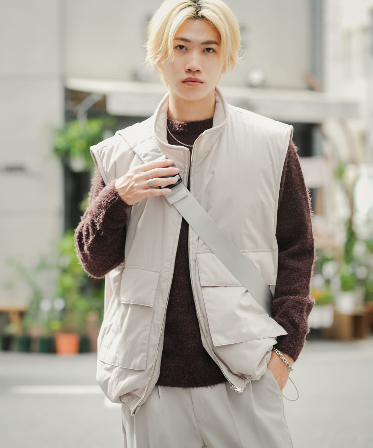 身長：176cm サイズ：L