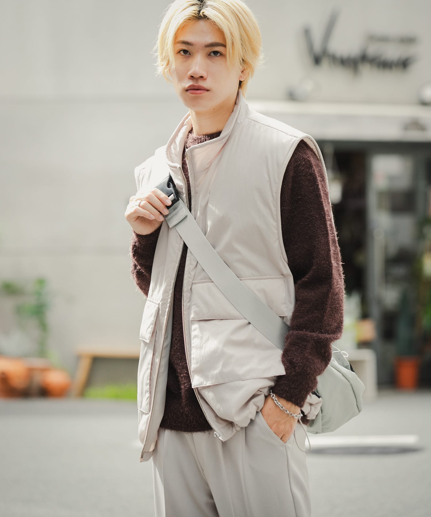 身長：176cm サイズ：L