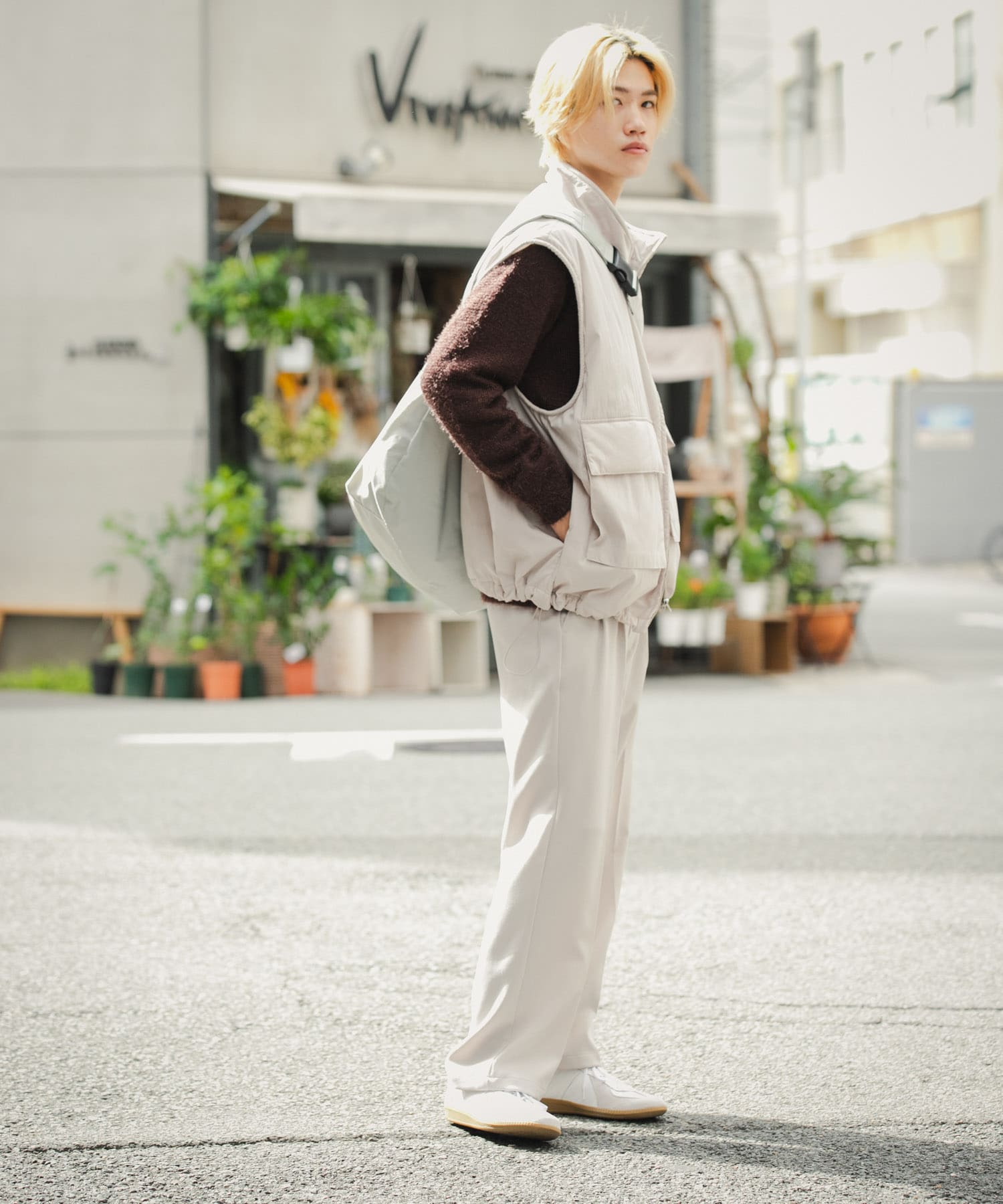 身長：176cm サイズ：L