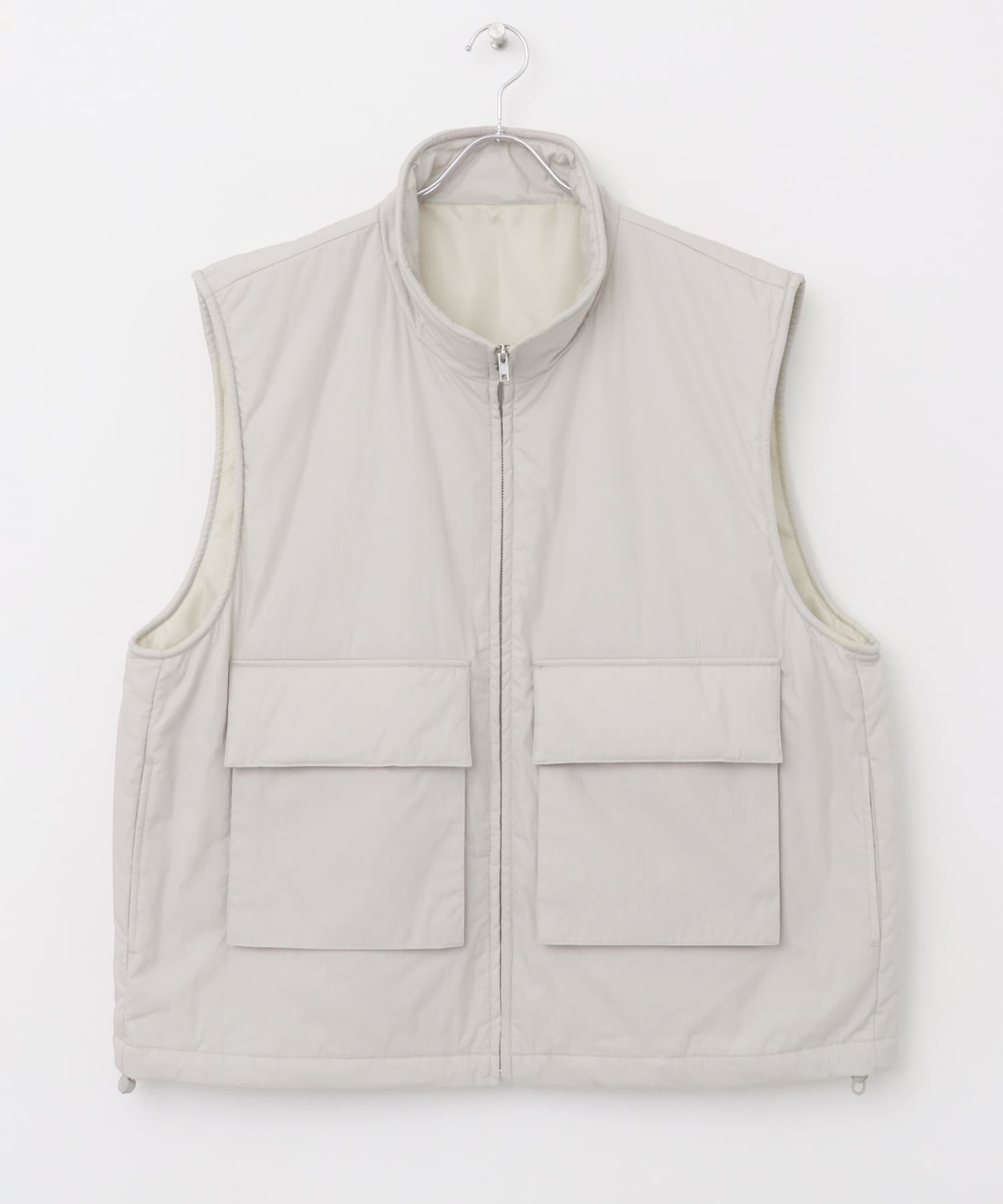 ダブルポケットトラックベスト GREIGE M