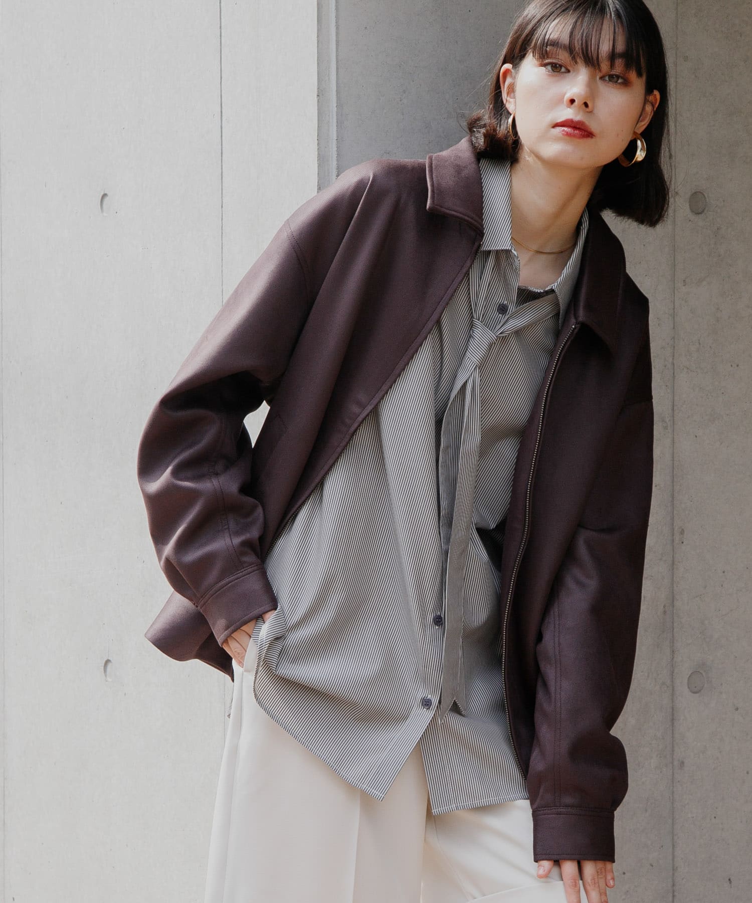 身長：168cm サイズ：M