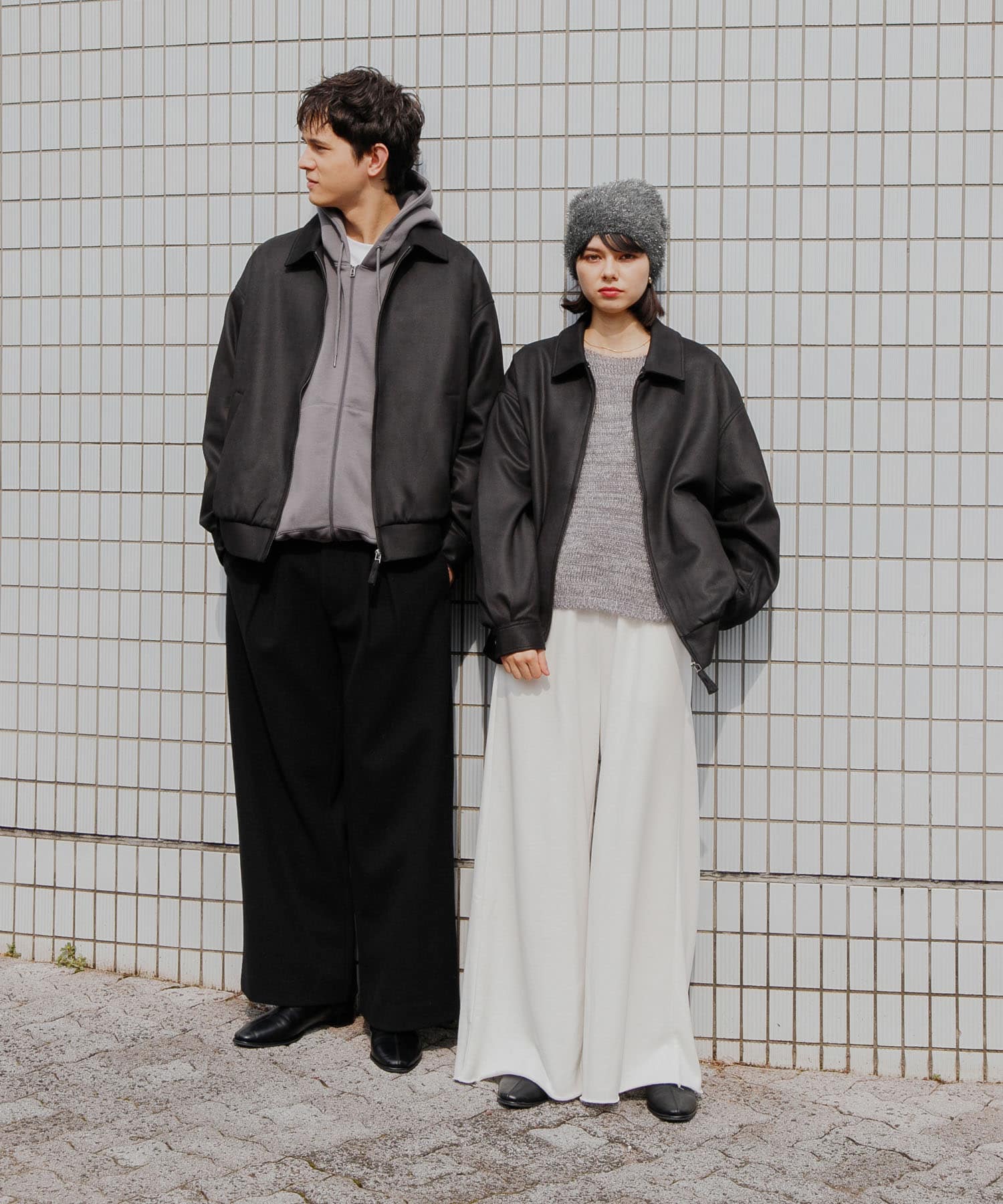 身長：184cm サイズ：L / 身長：168cm サイズ：M